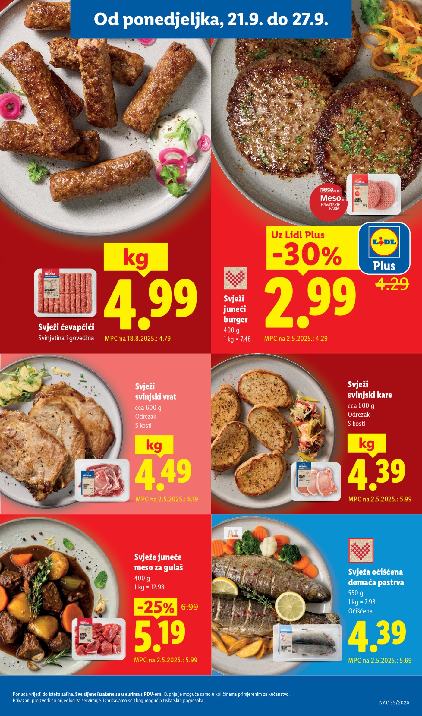 Lidl katalog Super ponuda od ponedjeljka 21.09.-27.09.2026.