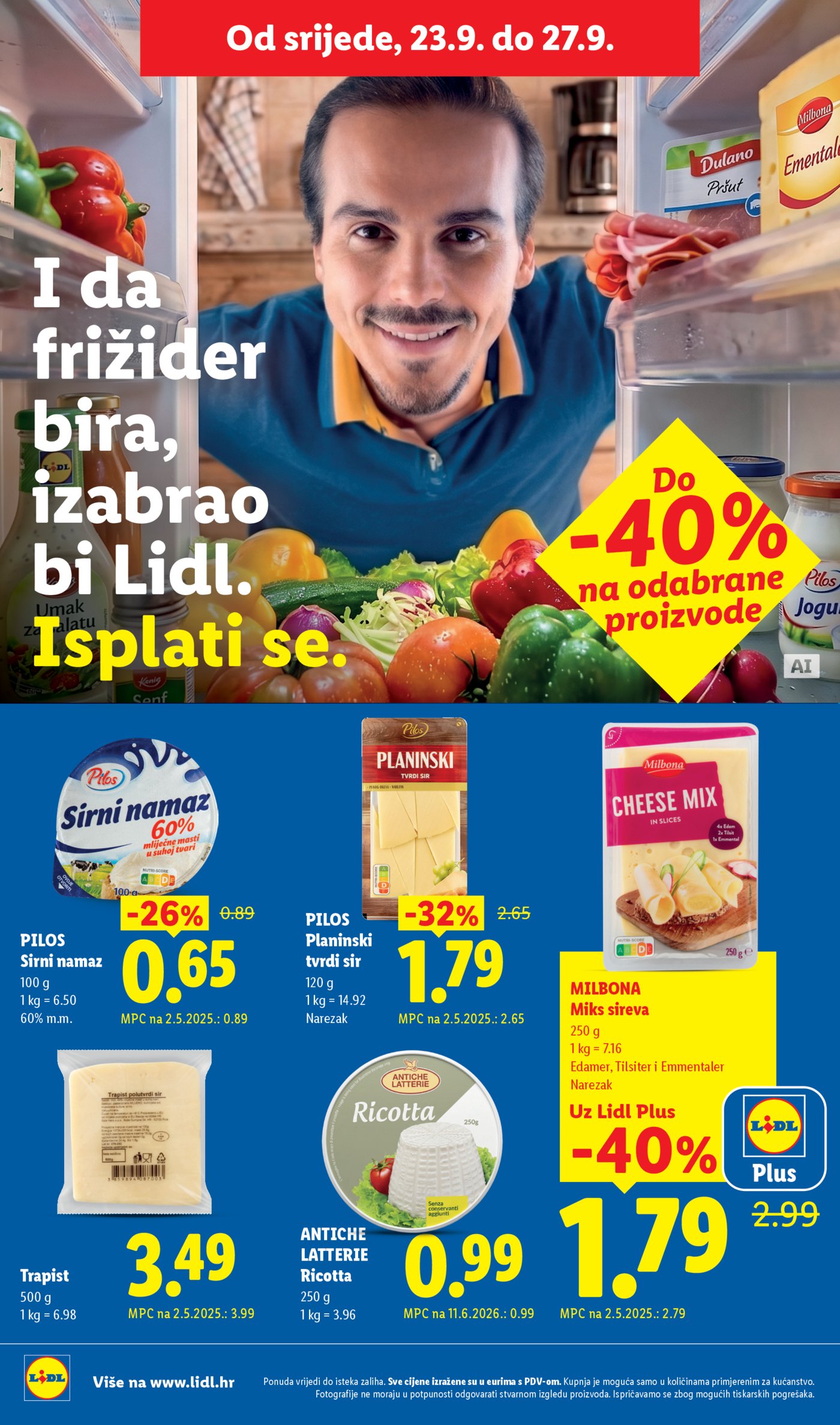 Lidl katalog Super ponuda od ponedjeljka 21.09.-27.09.2026.