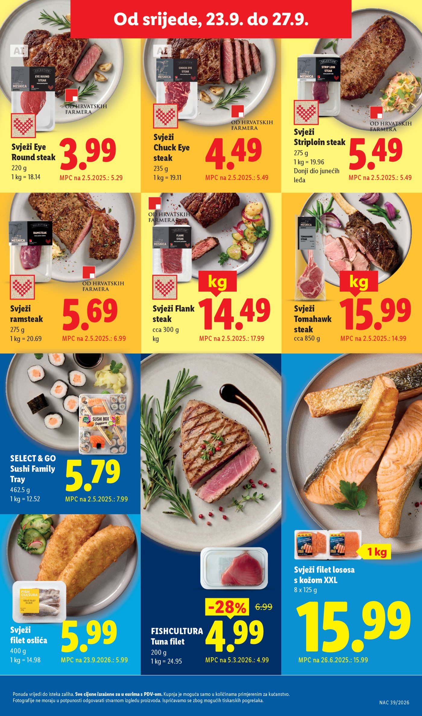 Lidl katalog Super ponuda od ponedjeljka 21.09.-27.09.2026.