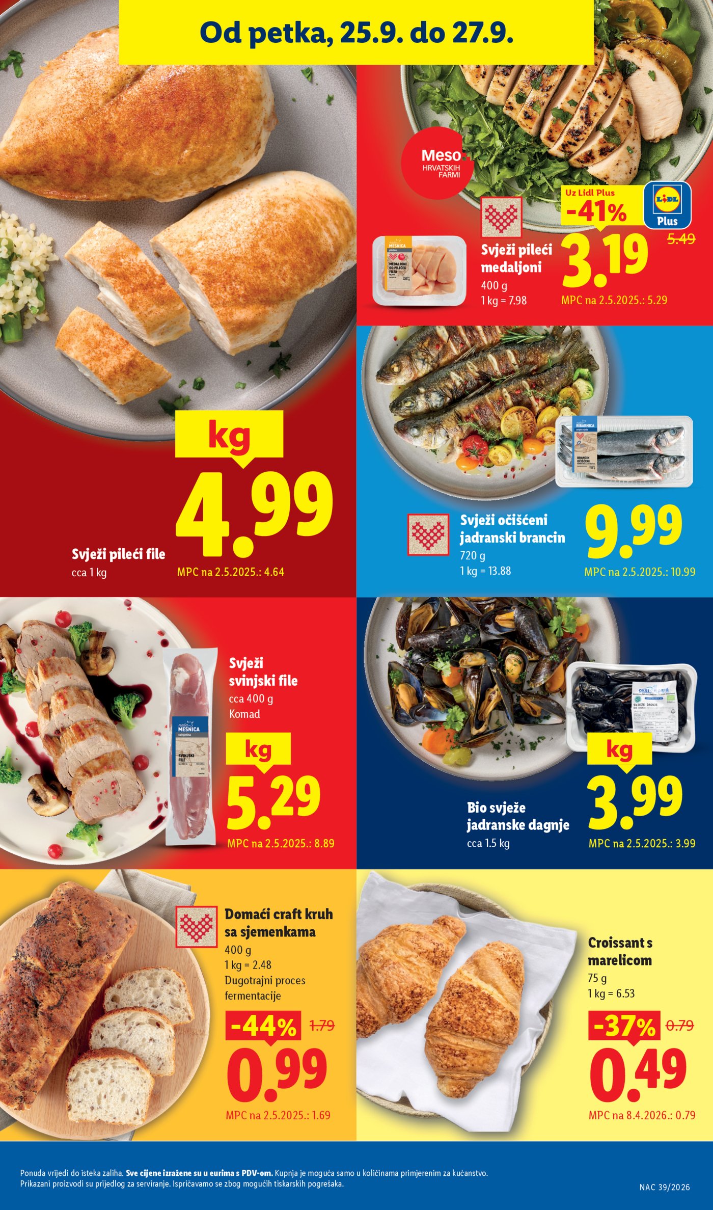 Lidl katalog Super ponuda od ponedjeljka 21.09.-27.09.2026.