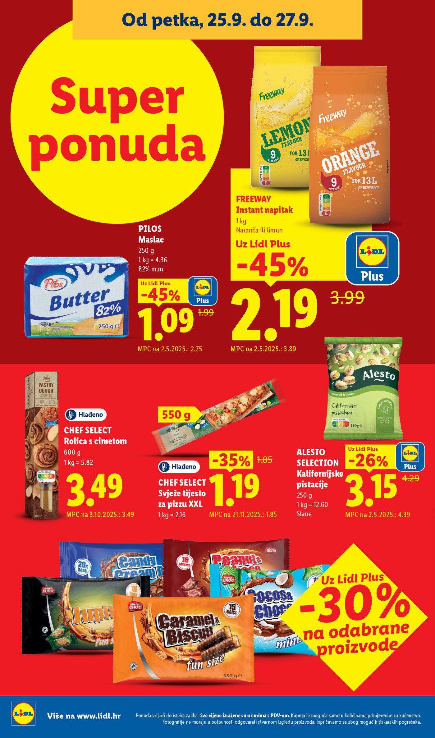 Lidl katalog Super ponuda od ponedjeljka 21.09.-27.09.2026.