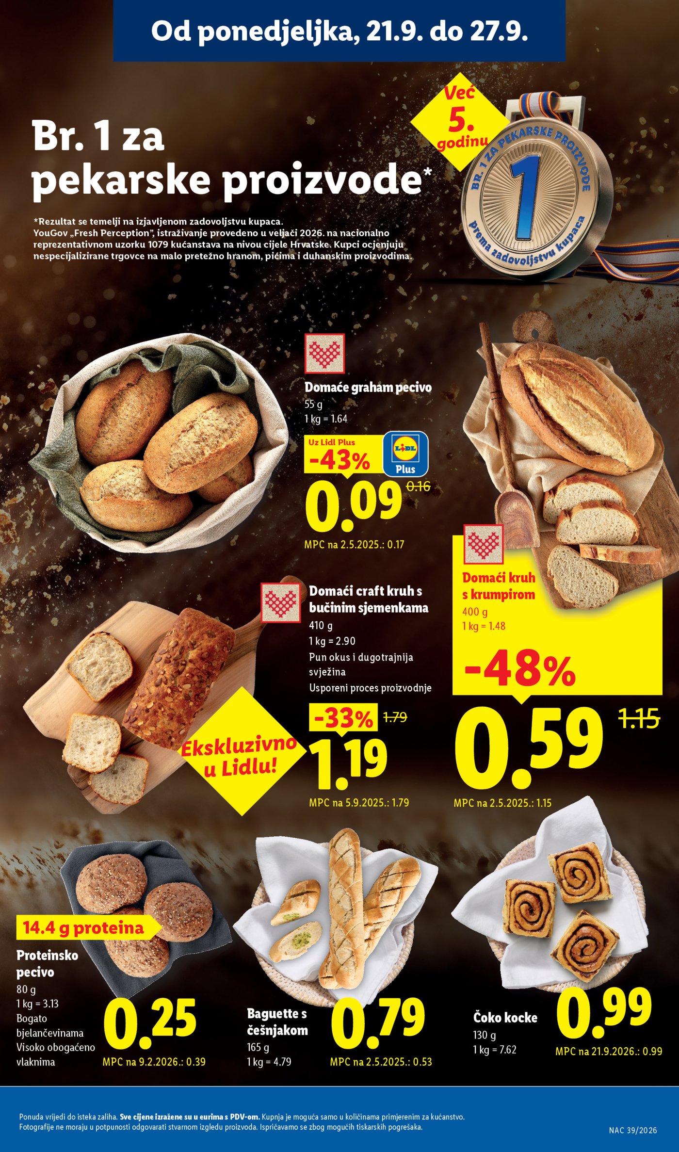 Lidl katalog Super ponuda od ponedjeljka 21.09.-27.09.2026.