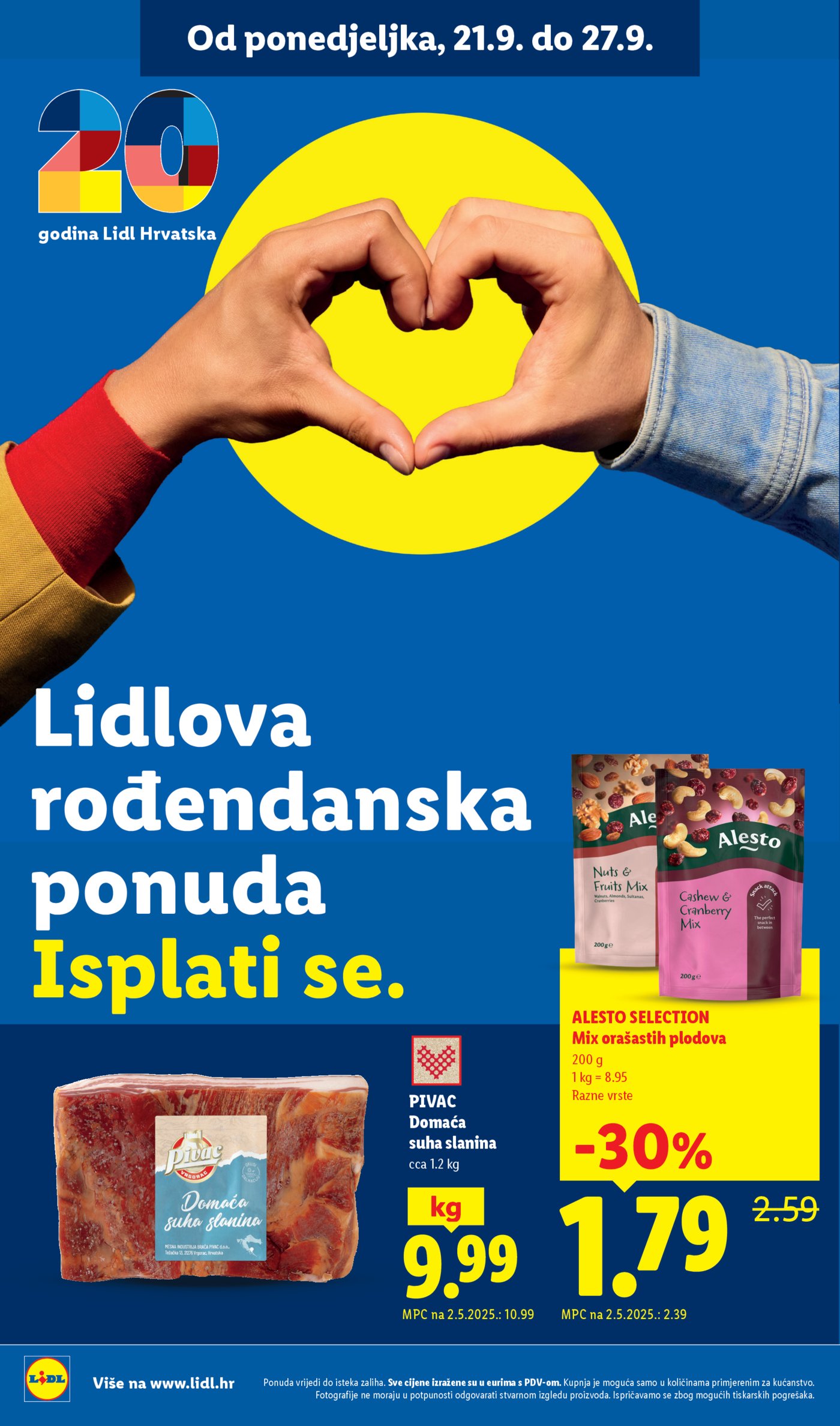 Lidl katalog Super ponuda od ponedjeljka 21.09.-27.09.2026.