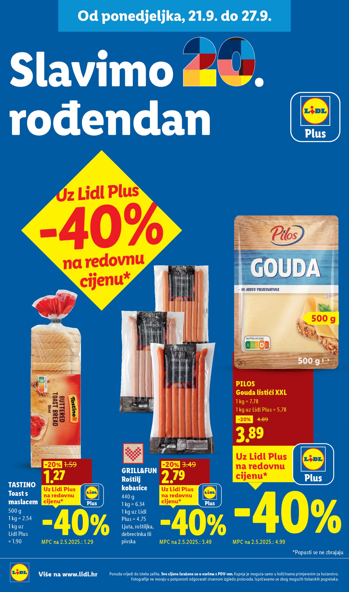 Lidl katalog Super ponuda od ponedjeljka 21.09.-27.09.2026.