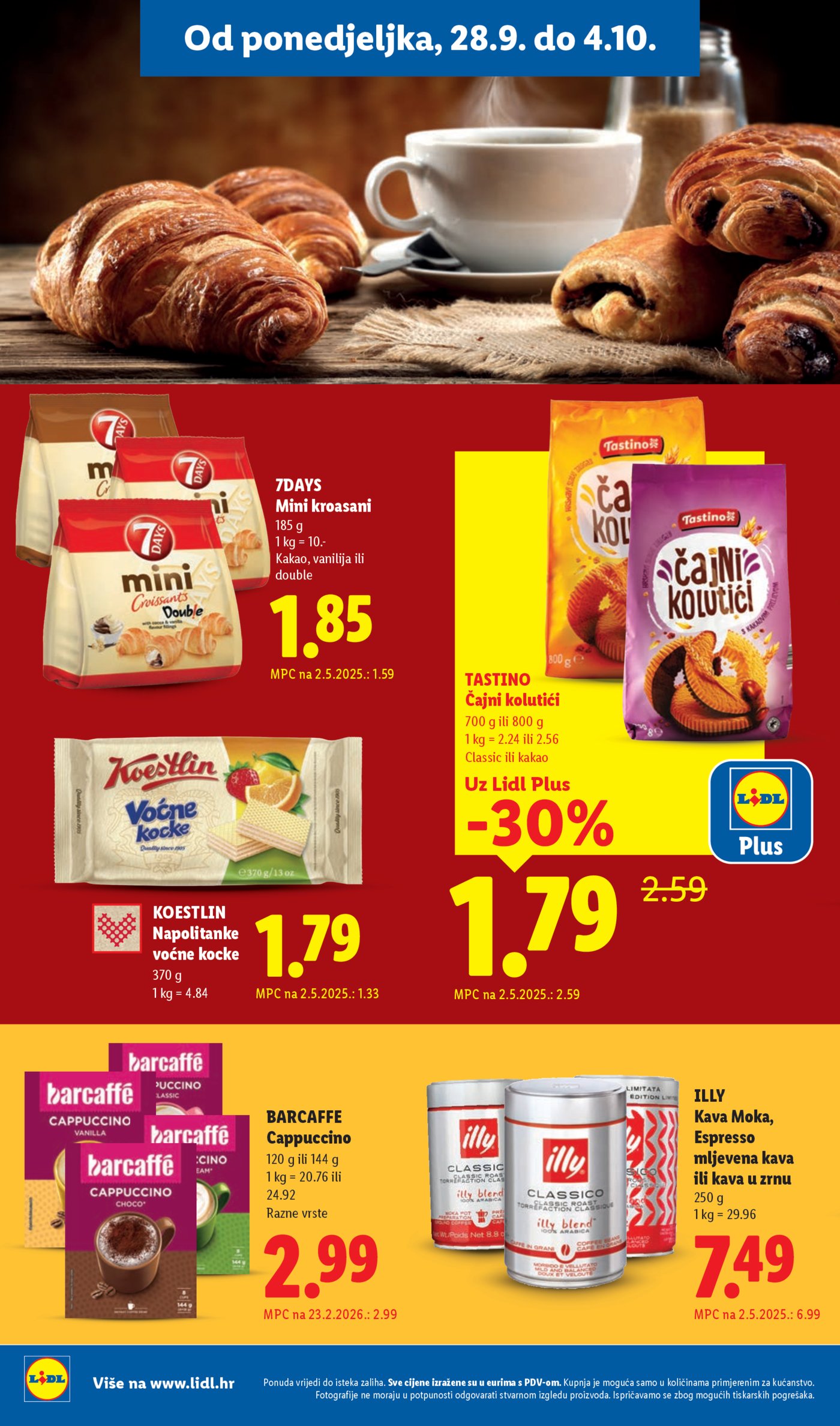 Lidl katalog Super ponuda od ponedjeljka 28.09.-04.10.2026.