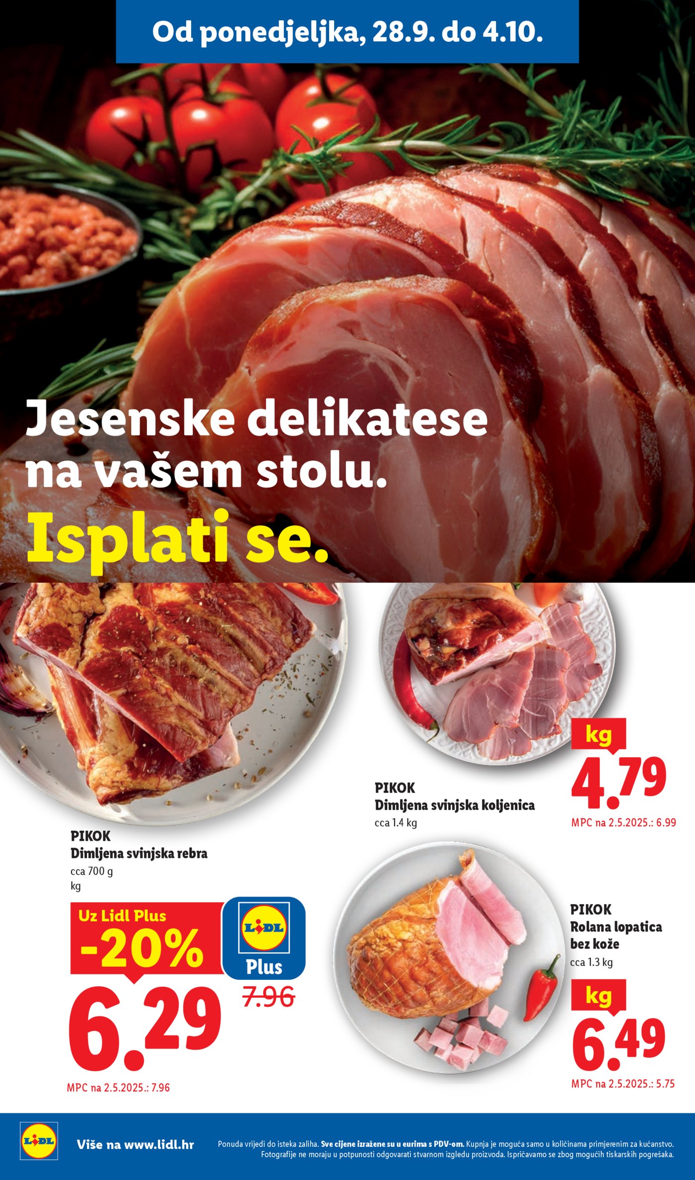 Lidl katalog Super ponuda od ponedjeljka 28.09.-04.10.2026.