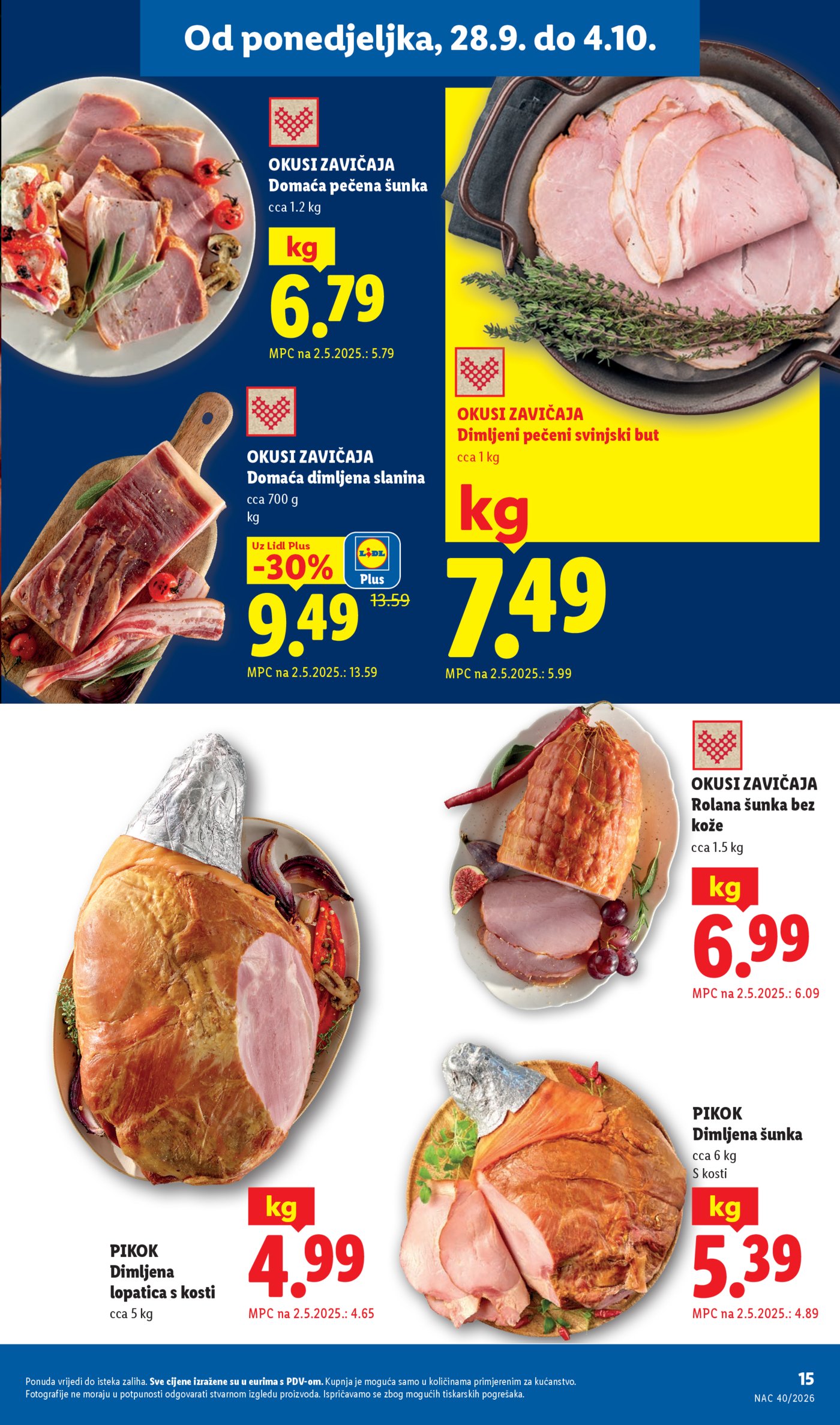 Lidl katalog Super ponuda od ponedjeljka 28.09.-04.10.2026.