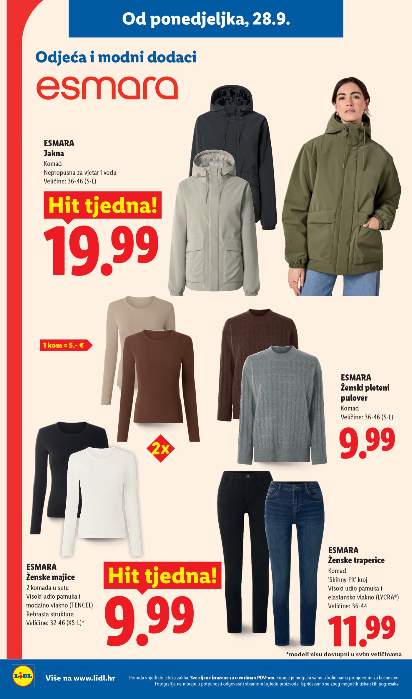 Lidl katalog Super ponuda od ponedjeljka 28.09.-04.10.2026.