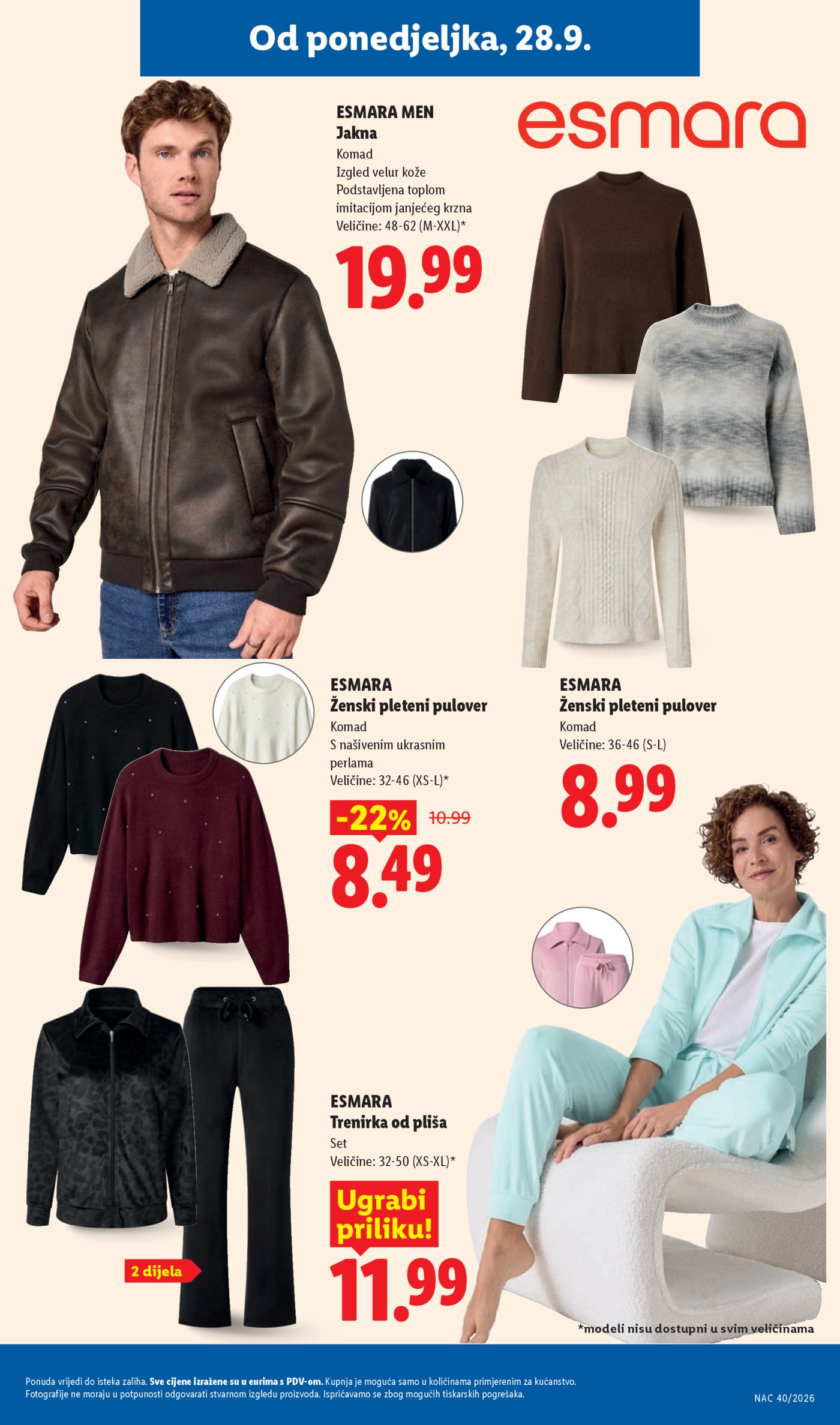 Lidl katalog Super ponuda od ponedjeljka 28.09.-04.10.2026.