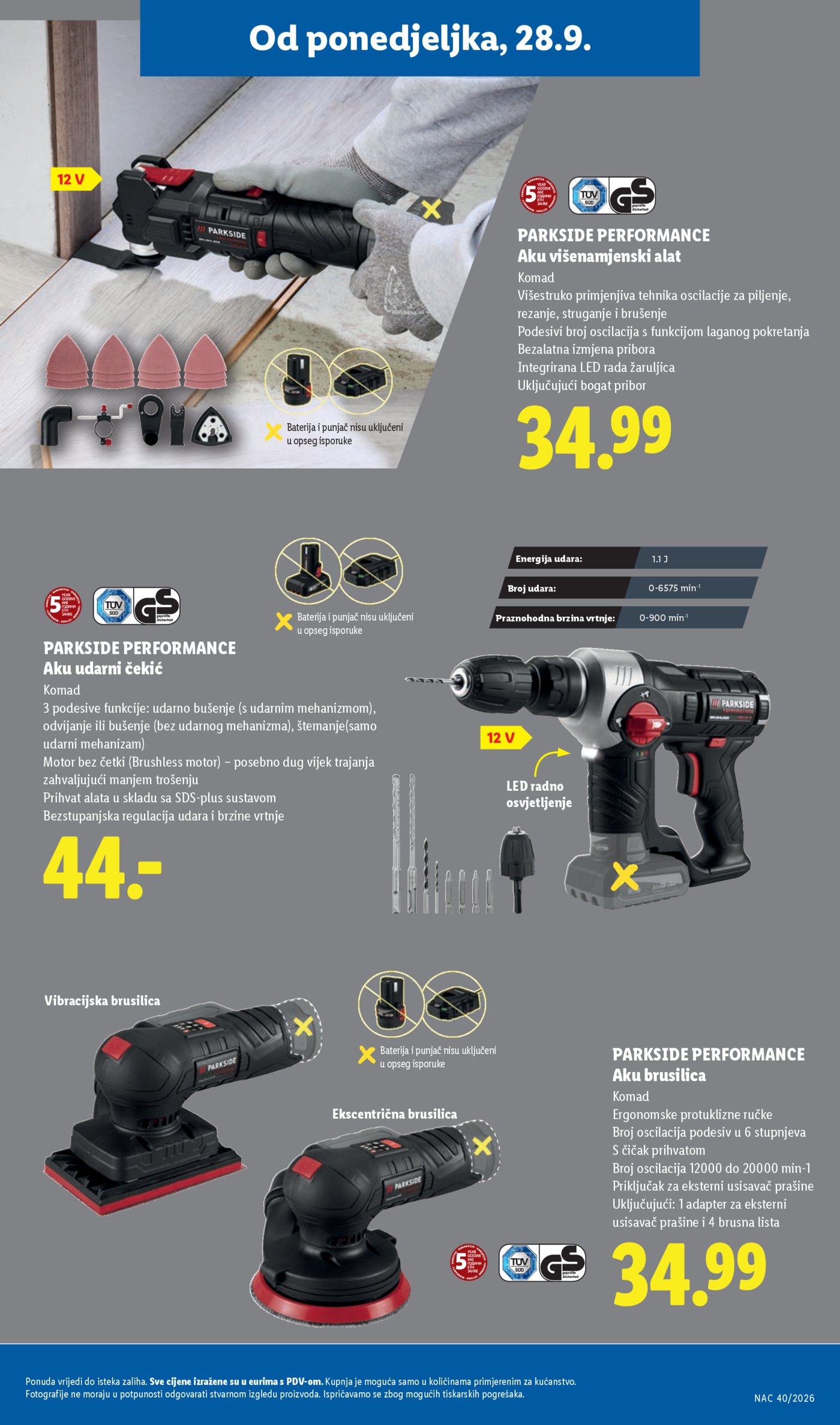 Lidl katalog Super ponuda od ponedjeljka 28.09.-04.10.2026.