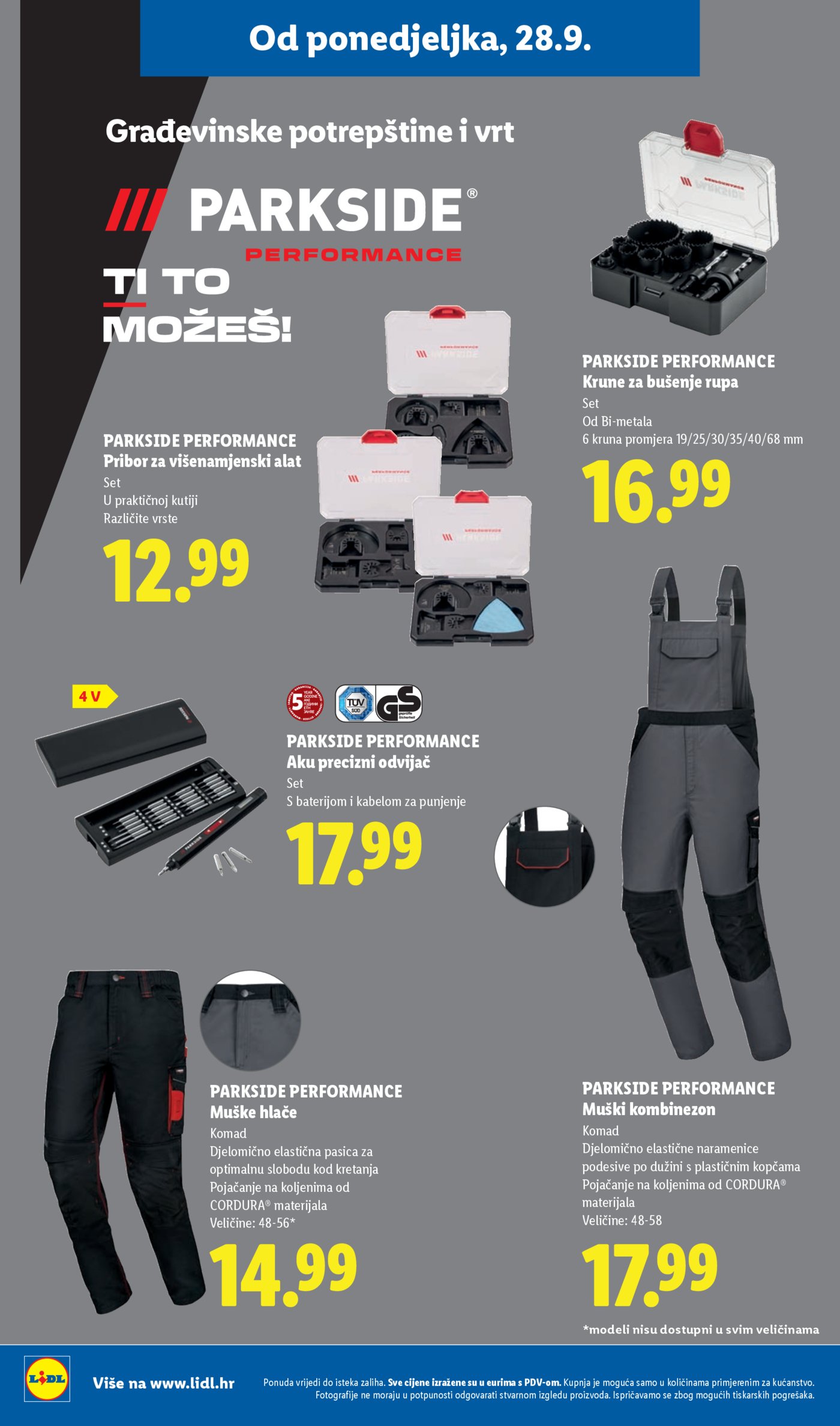Lidl katalog Super ponuda od ponedjeljka 28.09.-04.10.2026.