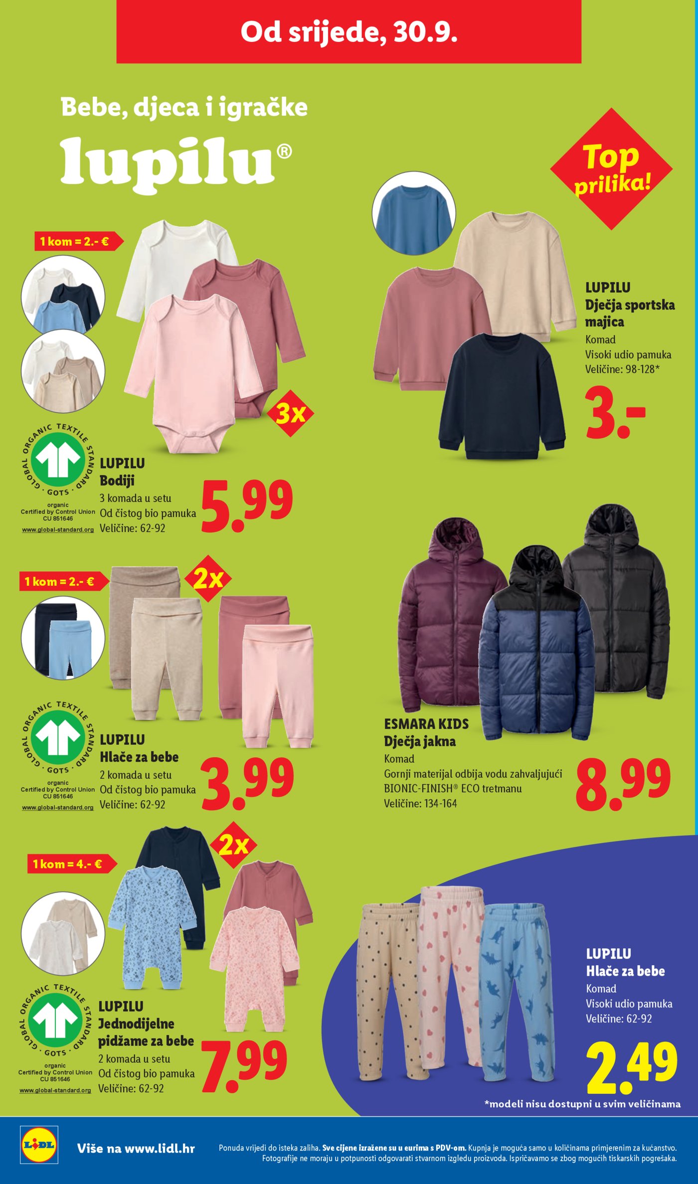 Lidl katalog Super ponuda od ponedjeljka 28.09.-04.10.2026.