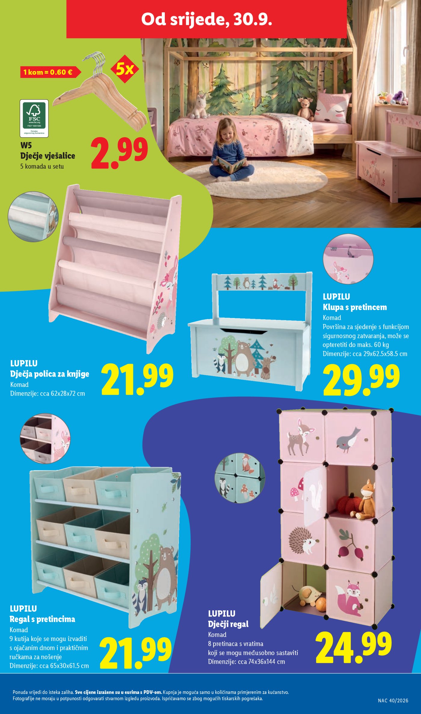 Lidl katalog Super ponuda od ponedjeljka 28.09.-04.10.2026.