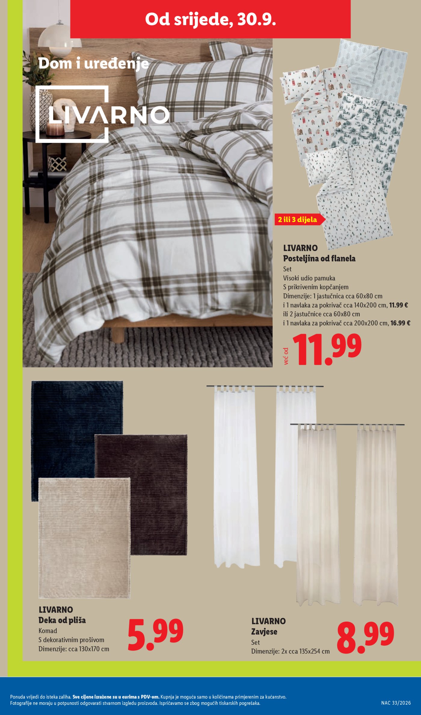 Lidl katalog Super ponuda od ponedjeljka 28.09.-04.10.2026.