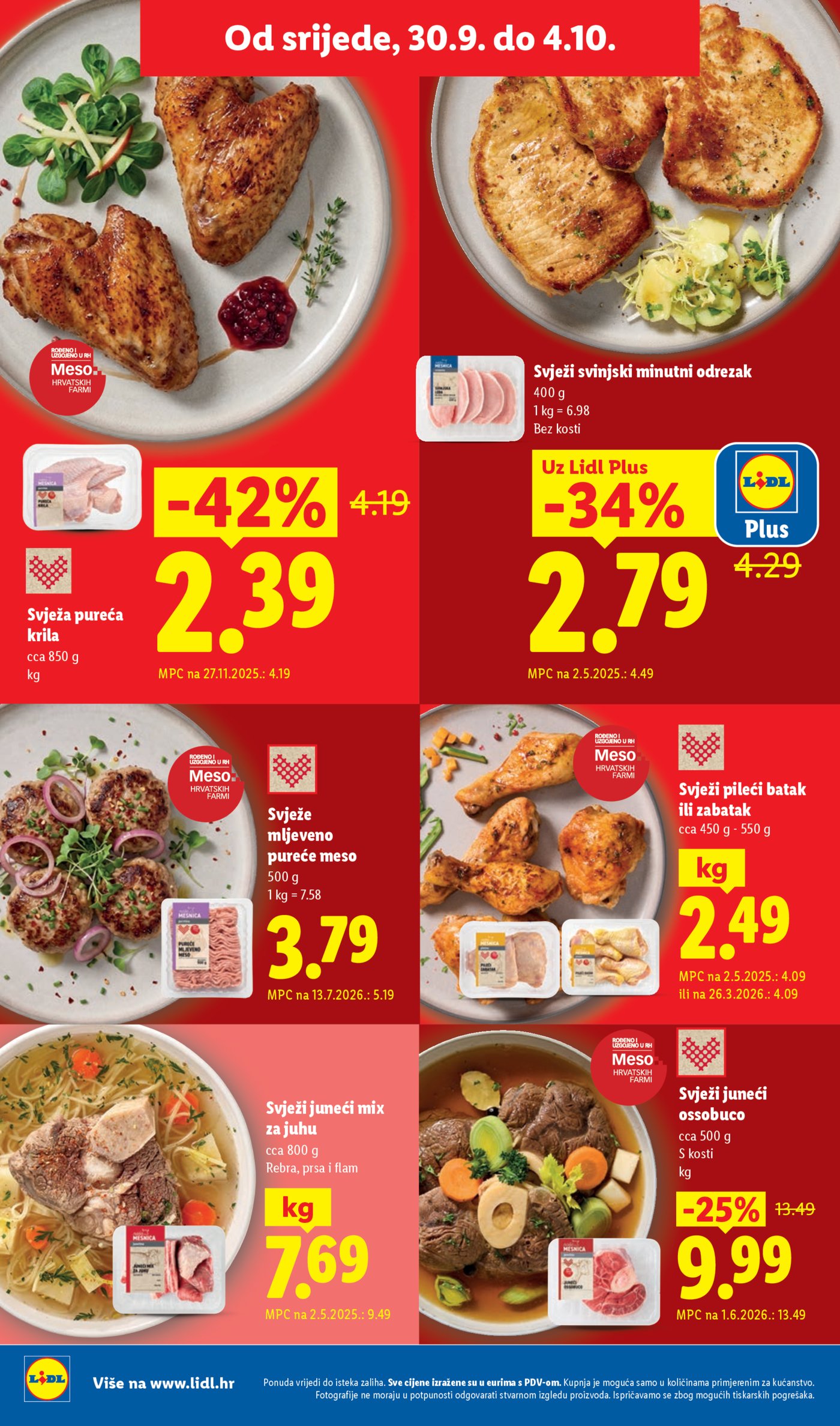 Lidl katalog Super ponuda od ponedjeljka 28.09.-04.10.2026.