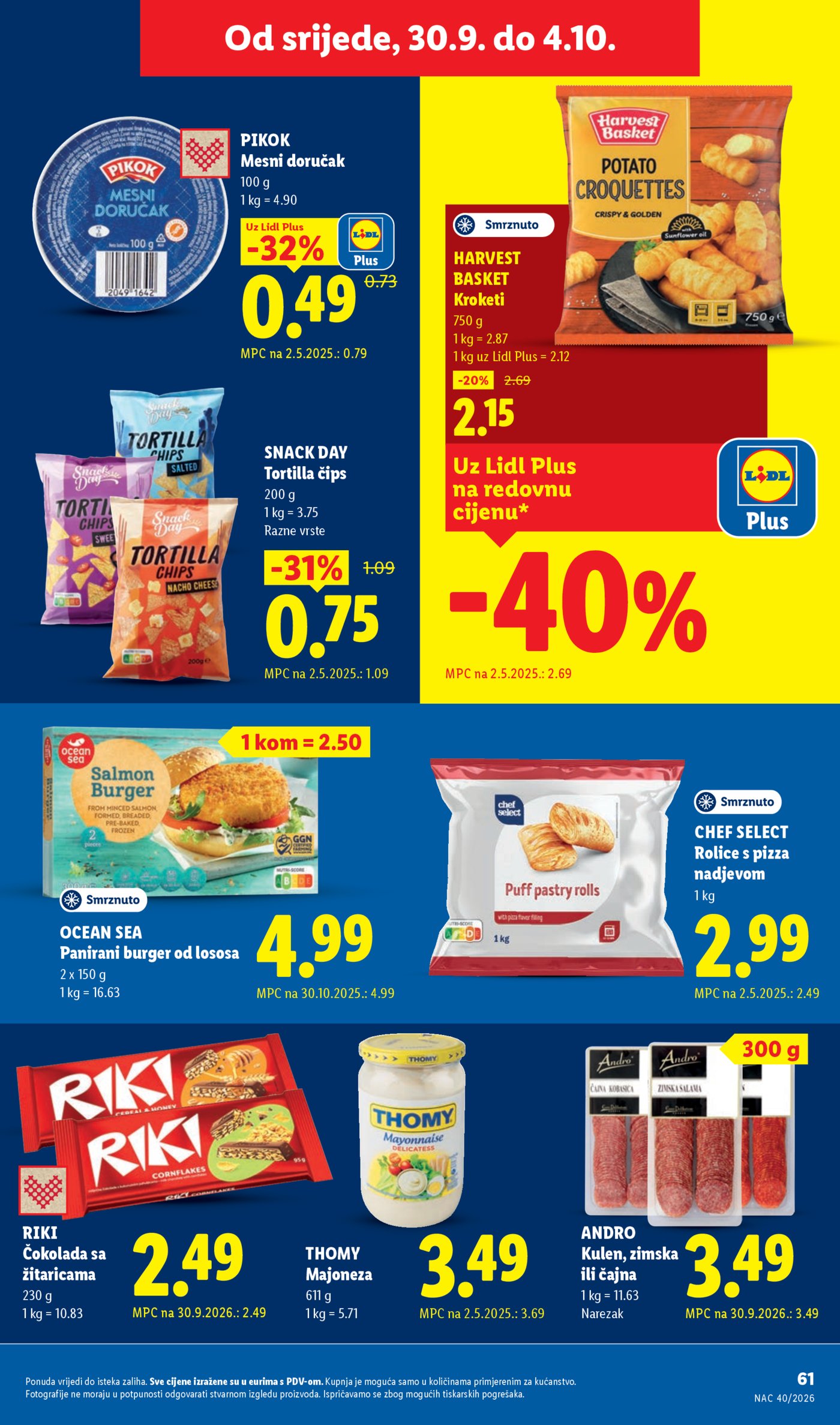 Lidl katalog Super ponuda od ponedjeljka 28.09.-04.10.2026.