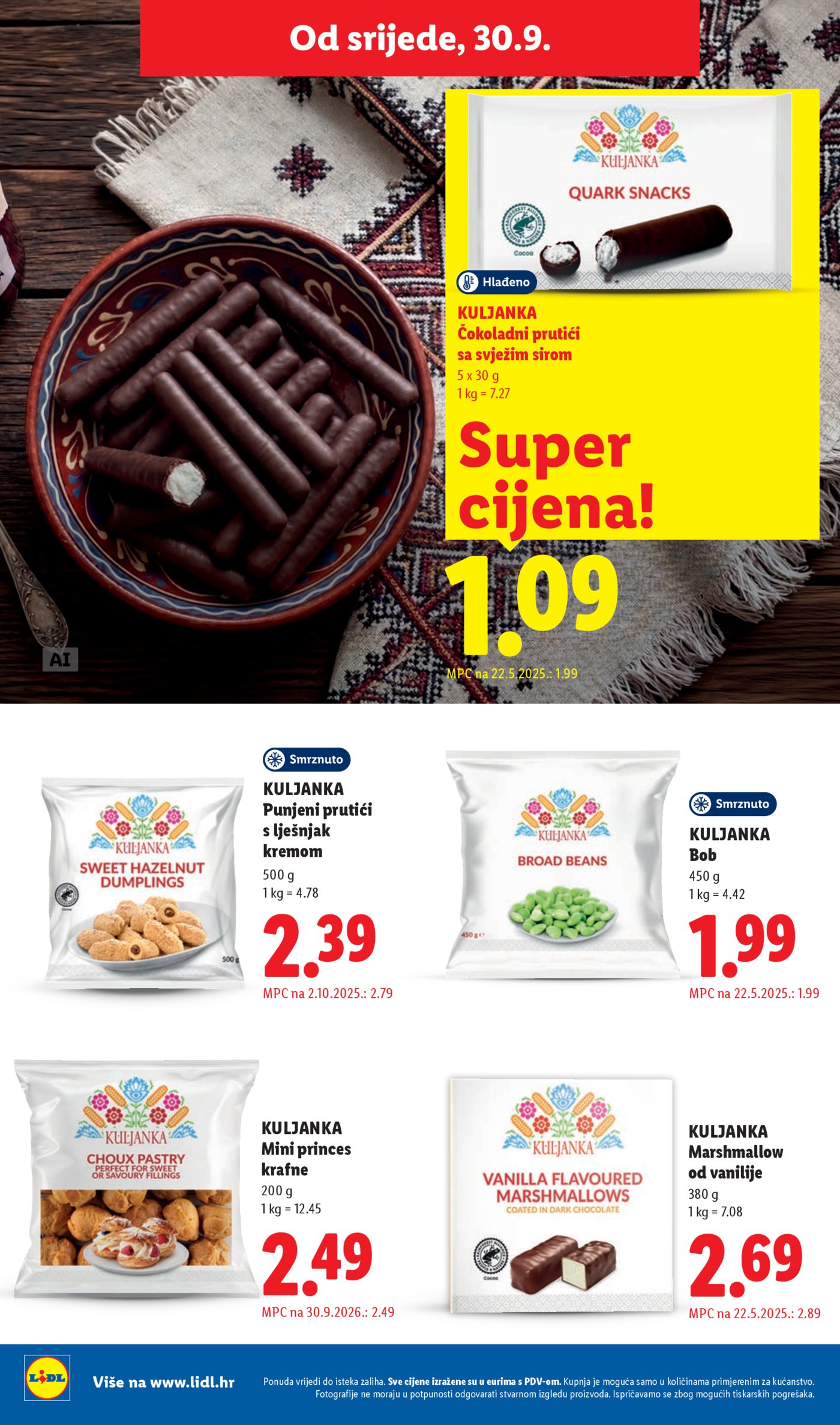 Lidl katalog Super ponuda od ponedjeljka 28.09.-04.10.2026.