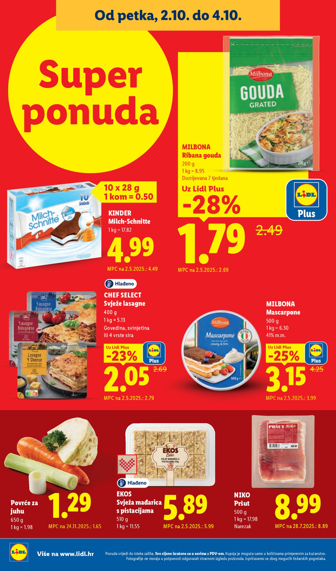 Lidl katalog Super ponuda od ponedjeljka 28.09.-04.10.2026.