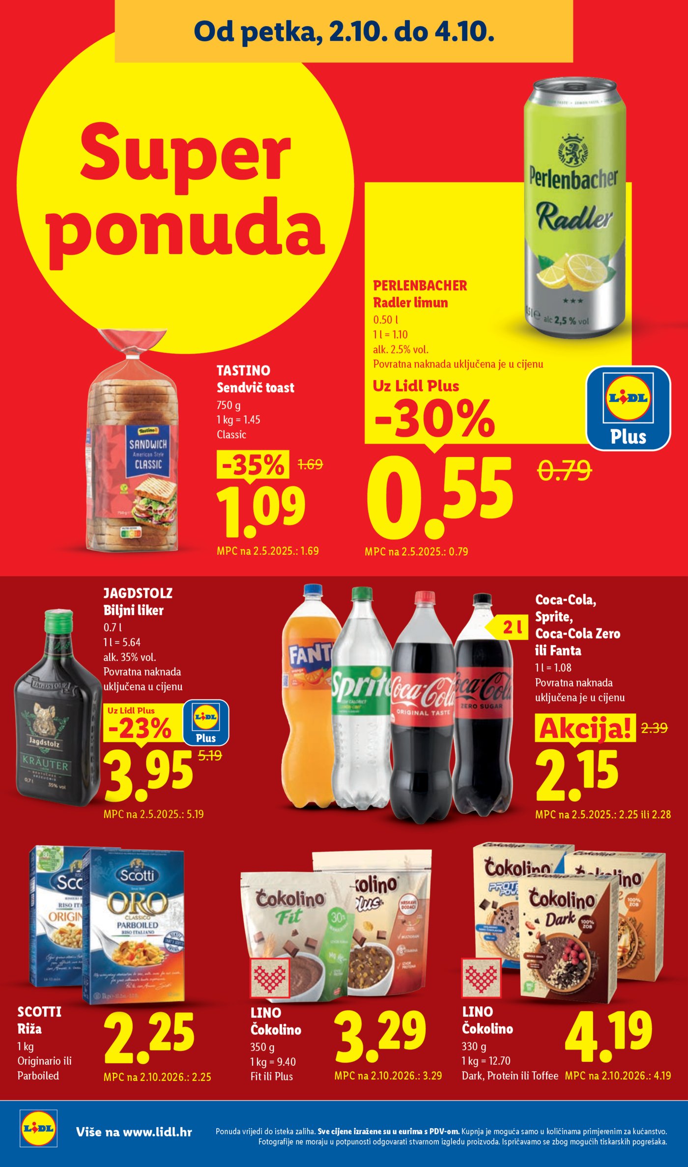 Lidl katalog Super ponuda od ponedjeljka 28.09.-04.10.2026.