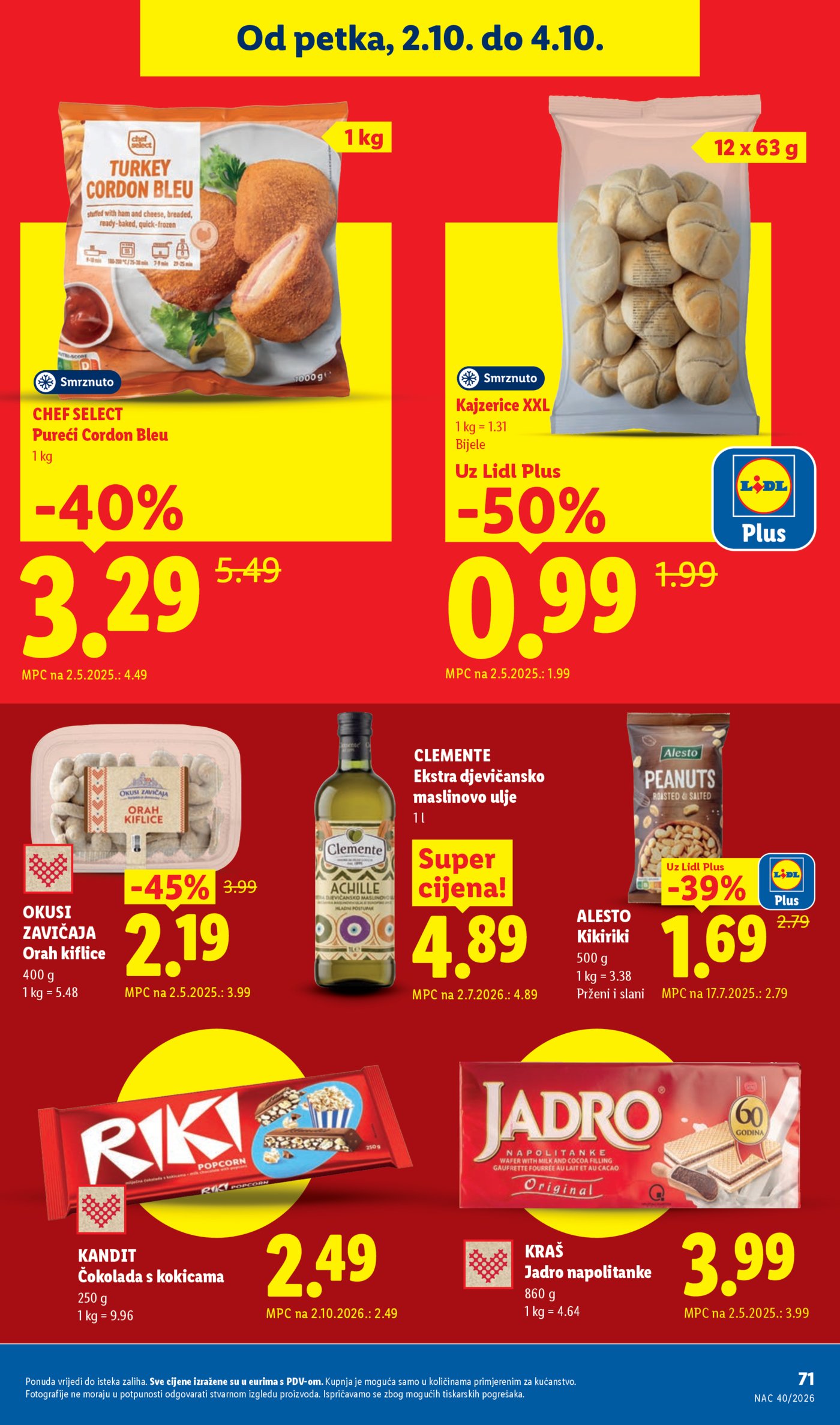 Lidl katalog Super ponuda od ponedjeljka 28.09.-04.10.2026.