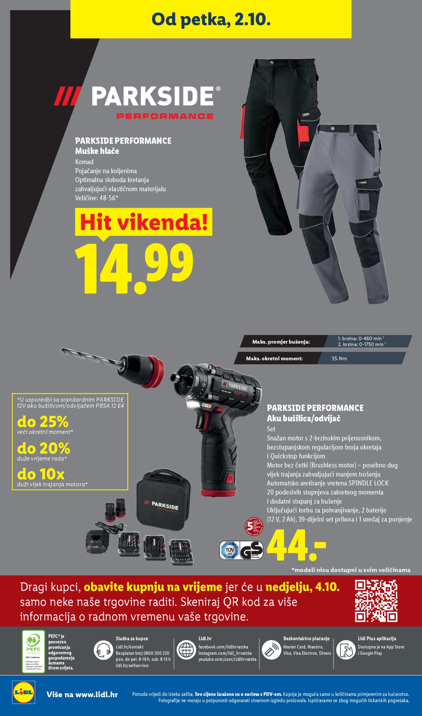 Lidl katalog Super ponuda od ponedjeljka 28.09.-04.10.2026.