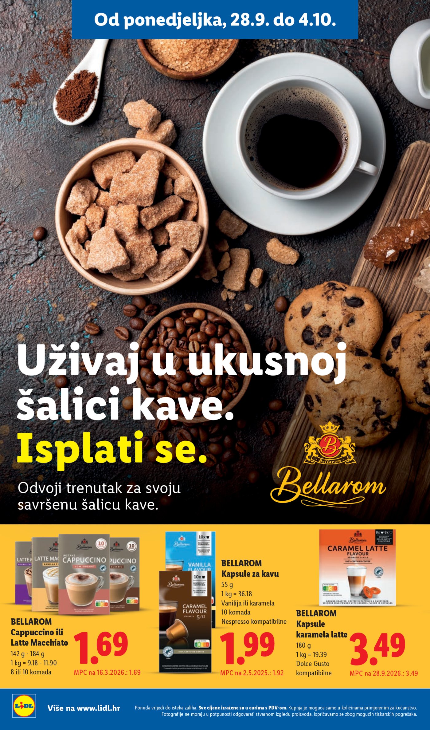 Lidl katalog Super ponuda od ponedjeljka 28.09.-04.10.2026.