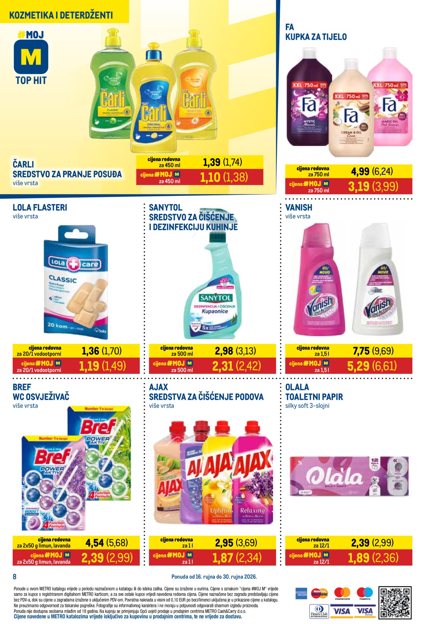 Metro katalog Prehrana i neprehrana 16.09. - 30.09.2026.