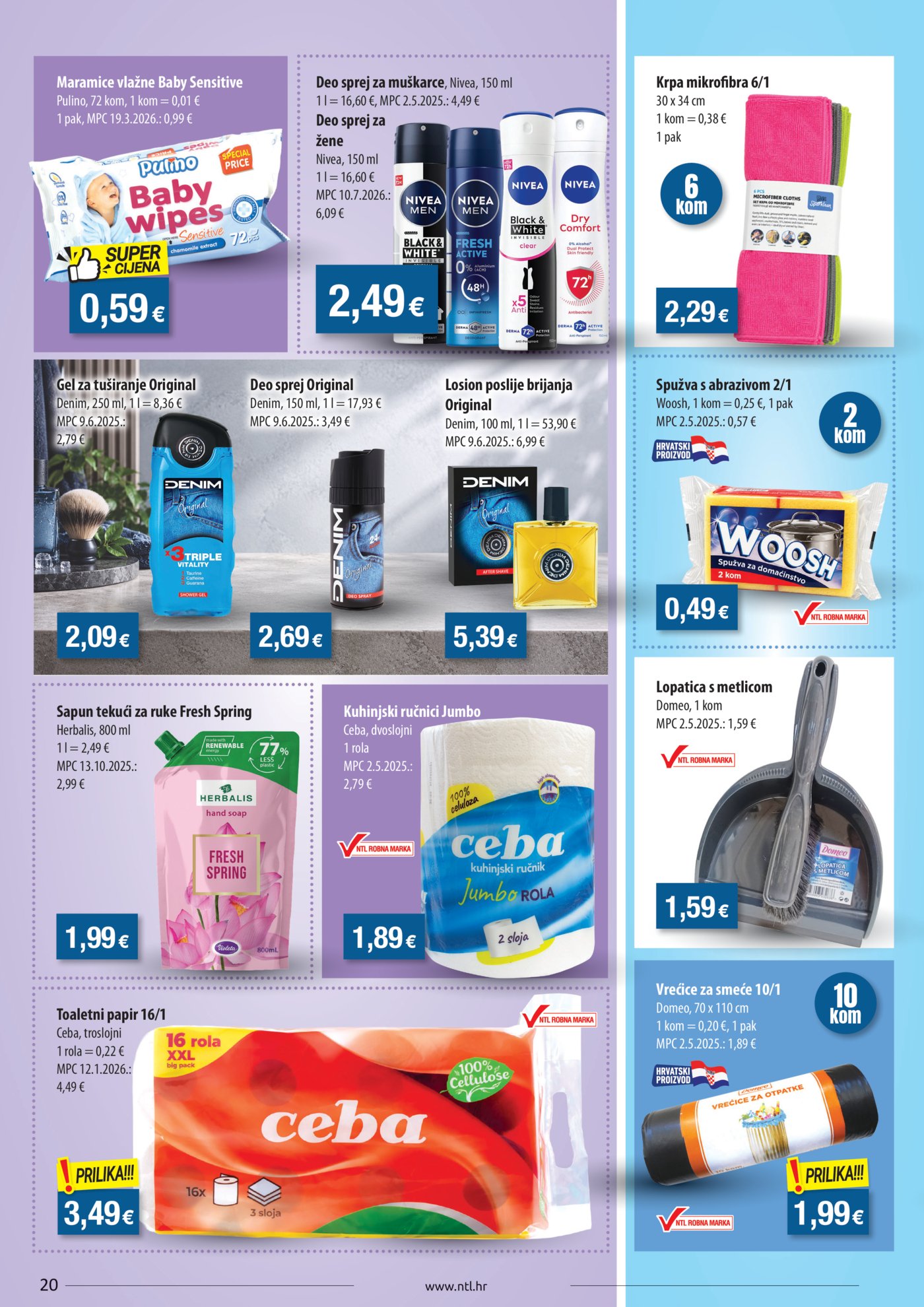 NTL katalog Akcija 23.09. - 29.09.2026. Istok, Sjever