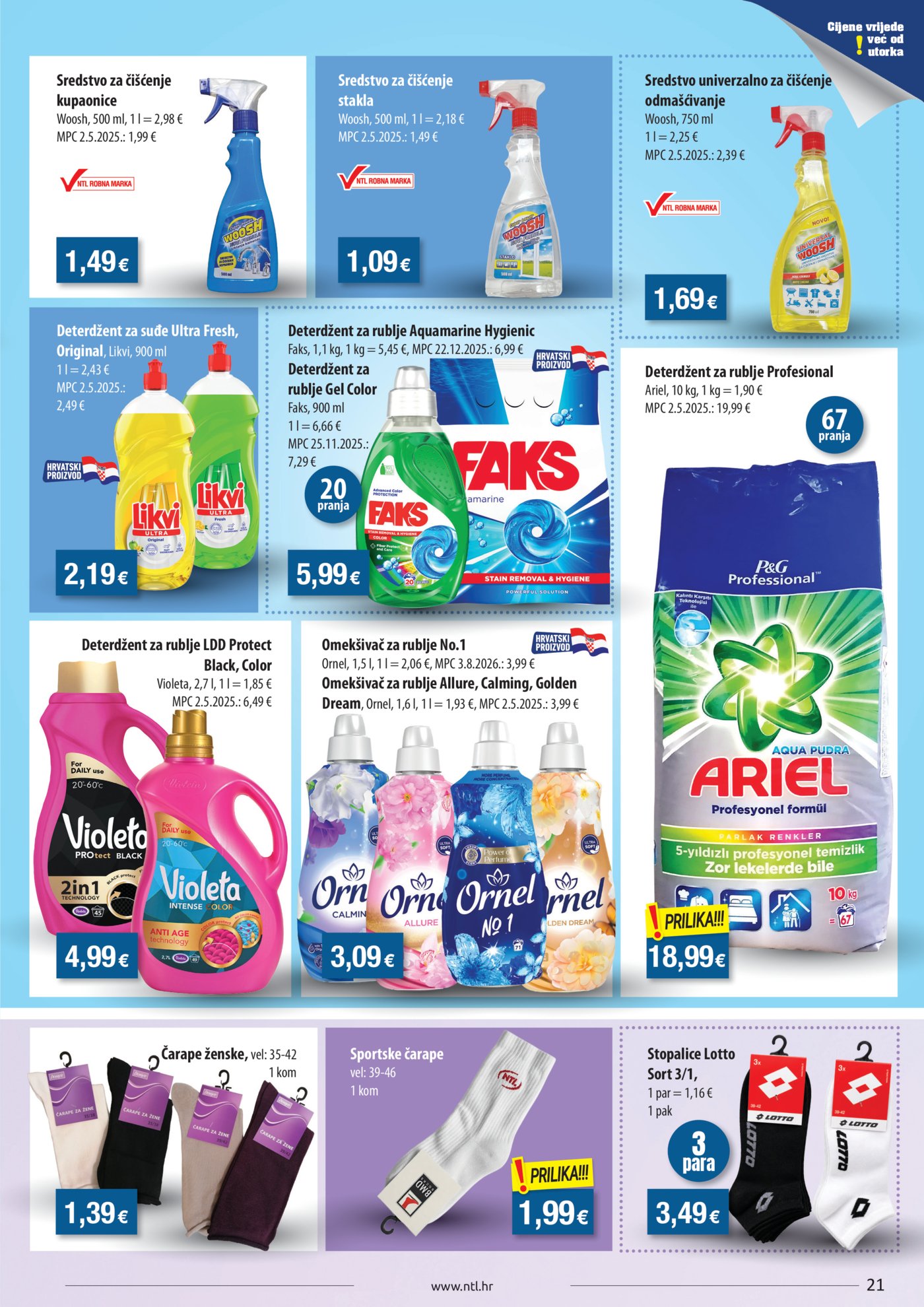 NTL katalog Akcija 23.09. - 29.09.2026. Istok, Sjever