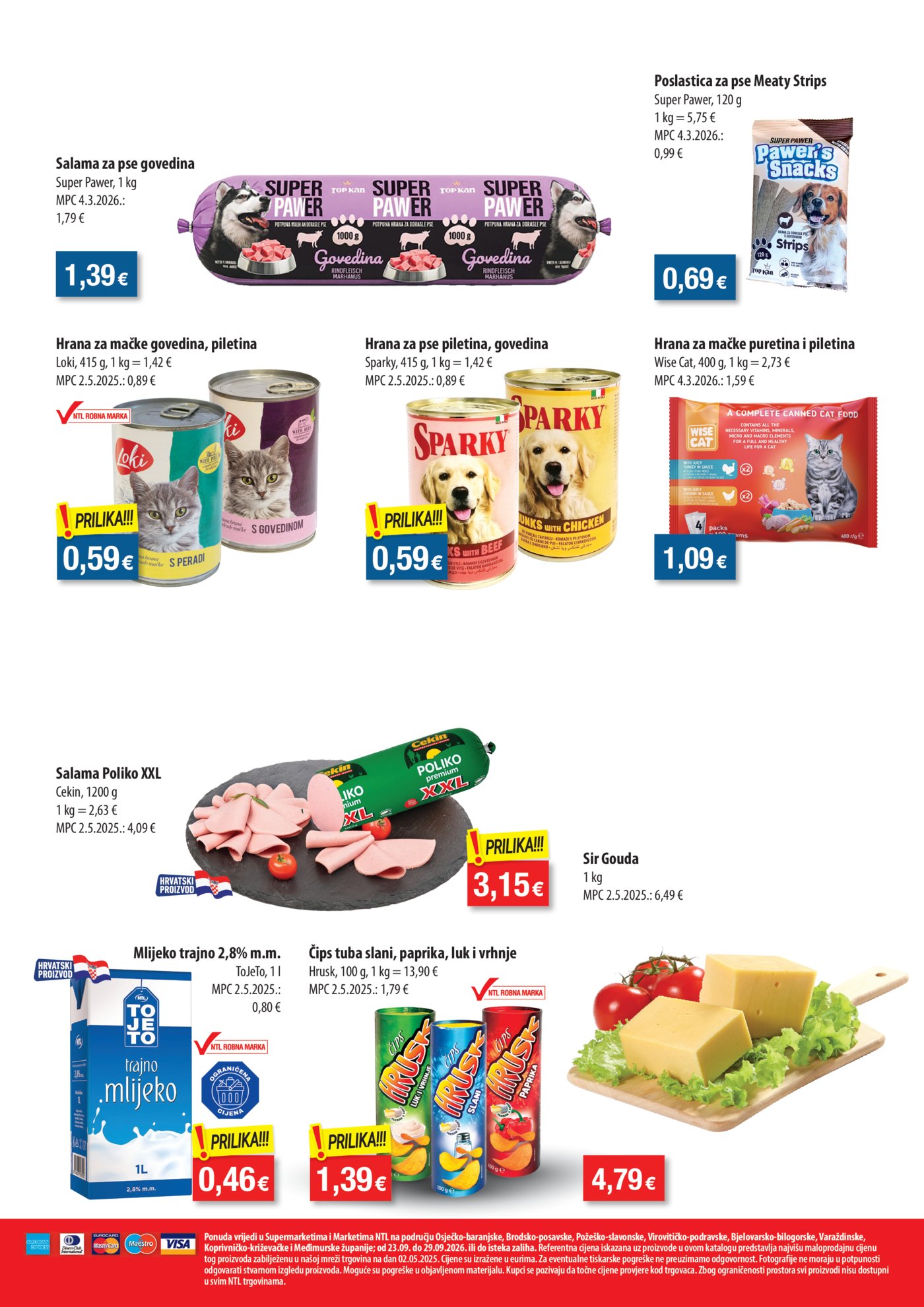 NTL katalog Akcija 23.09. - 29.09.2026. Istok, Sjever