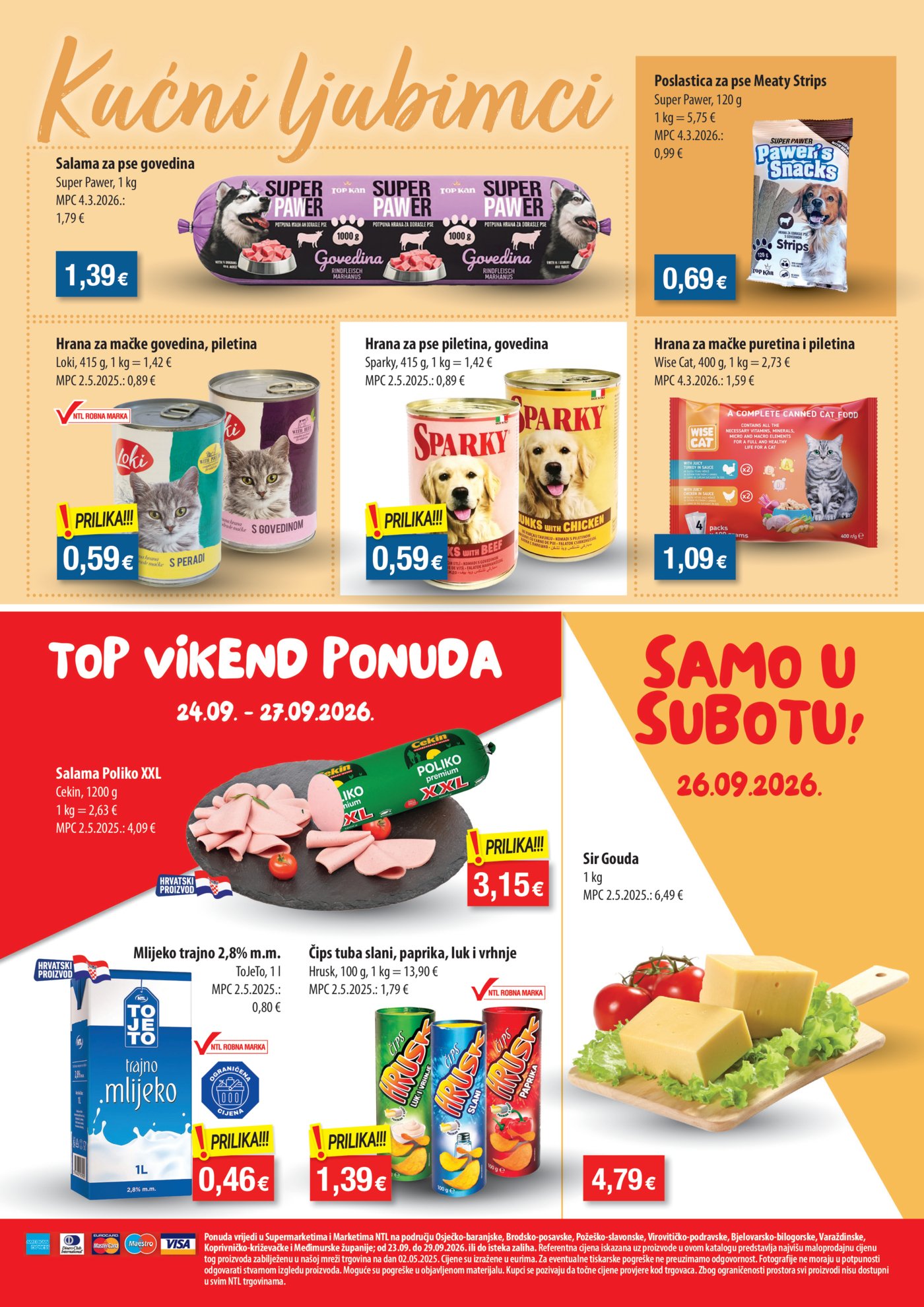 NTL katalog Akcija 23.09. - 29.09.2026. Istok, Sjever