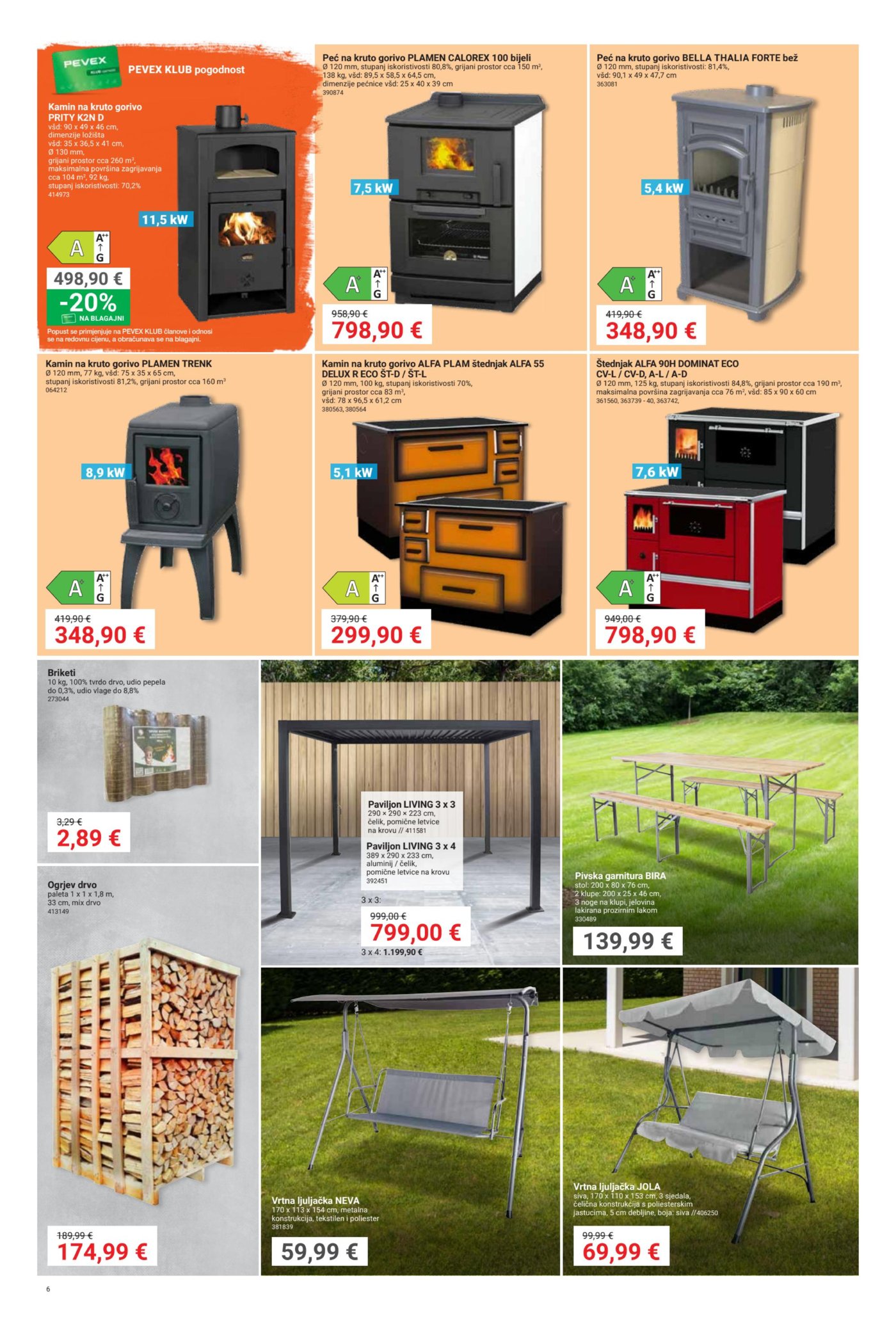 Pevex katalog Akcija 17.09.-12.10.2026.
