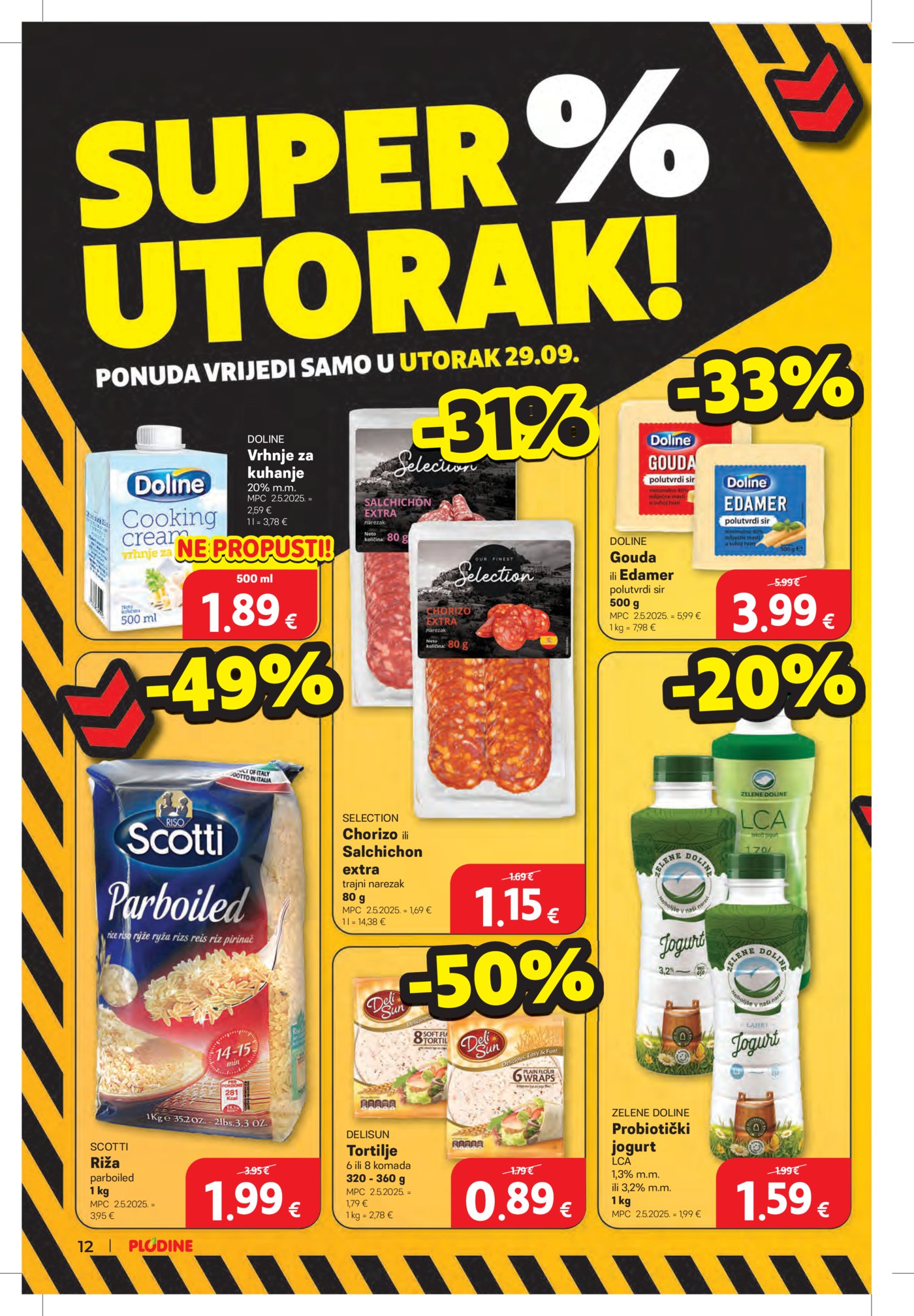 Plodine katalog Akcija 23.09. - 29.09.2026.