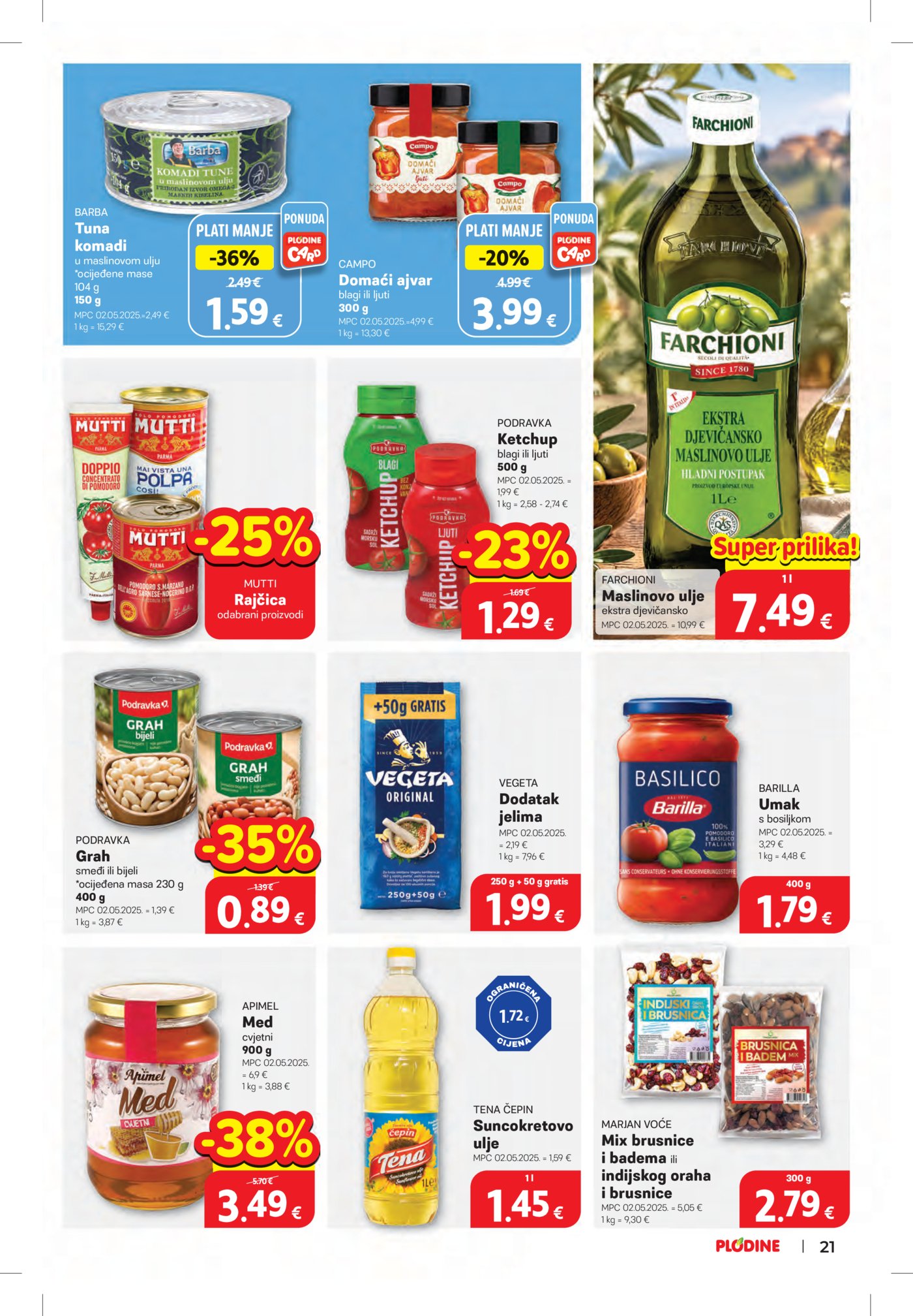 Plodine katalog Akcija 23.09. - 29.09.2026.
