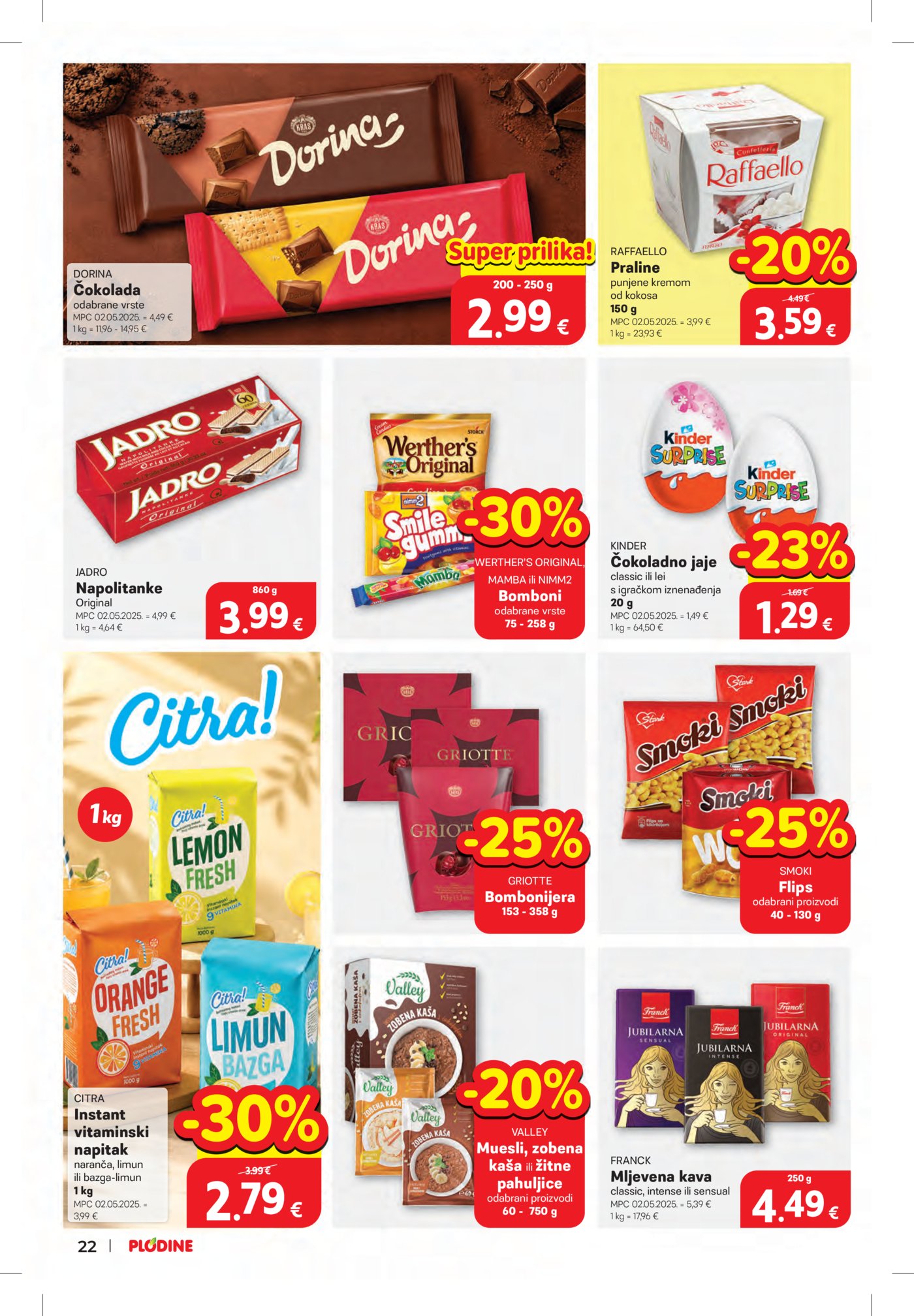 Plodine katalog Akcija 23.09. - 29.09.2026.