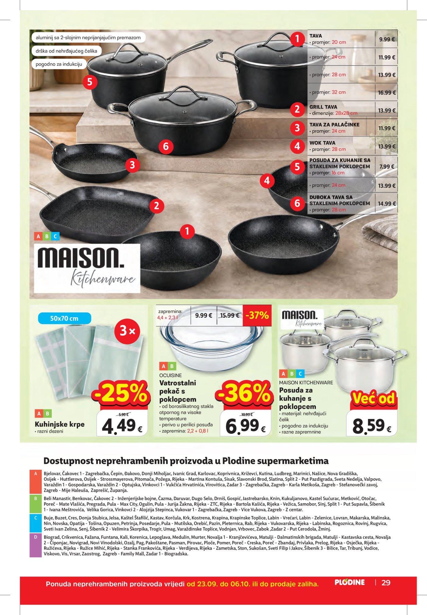 Plodine katalog Akcija 23.09. - 29.09.2026.