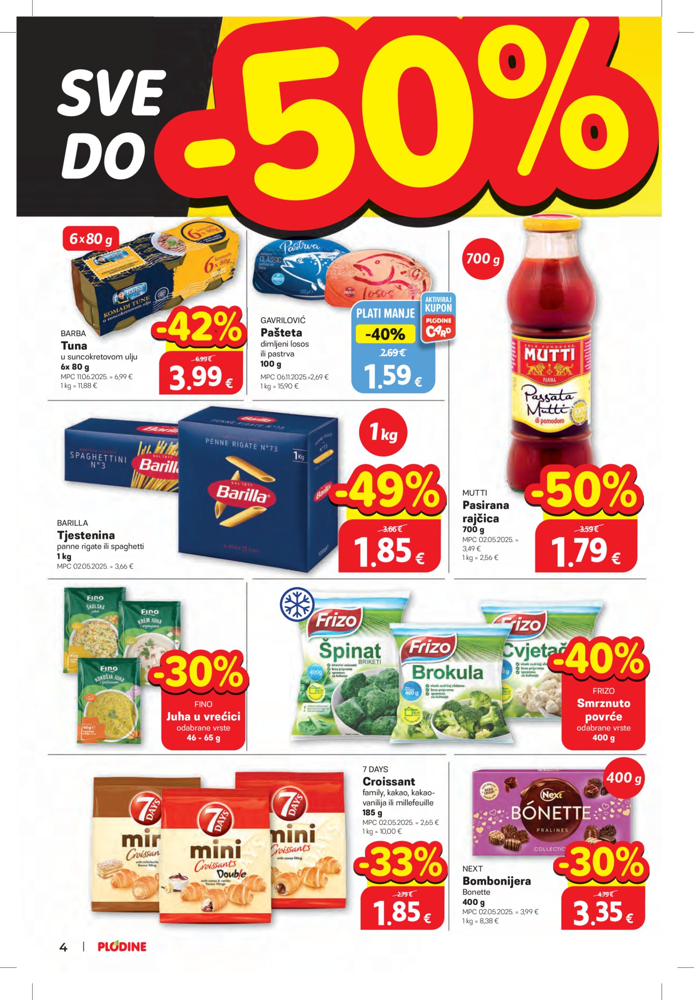 Plodine katalog Akcija 23.09. - 29.09.2026.
