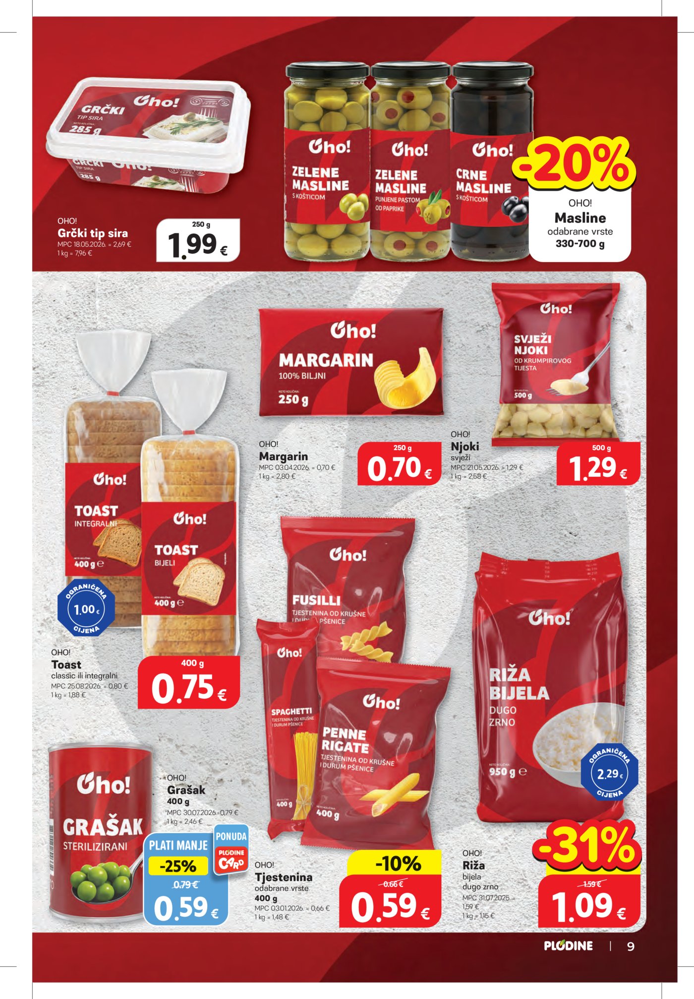 Plodine katalog Akcija 23.09. - 29.09.2026.