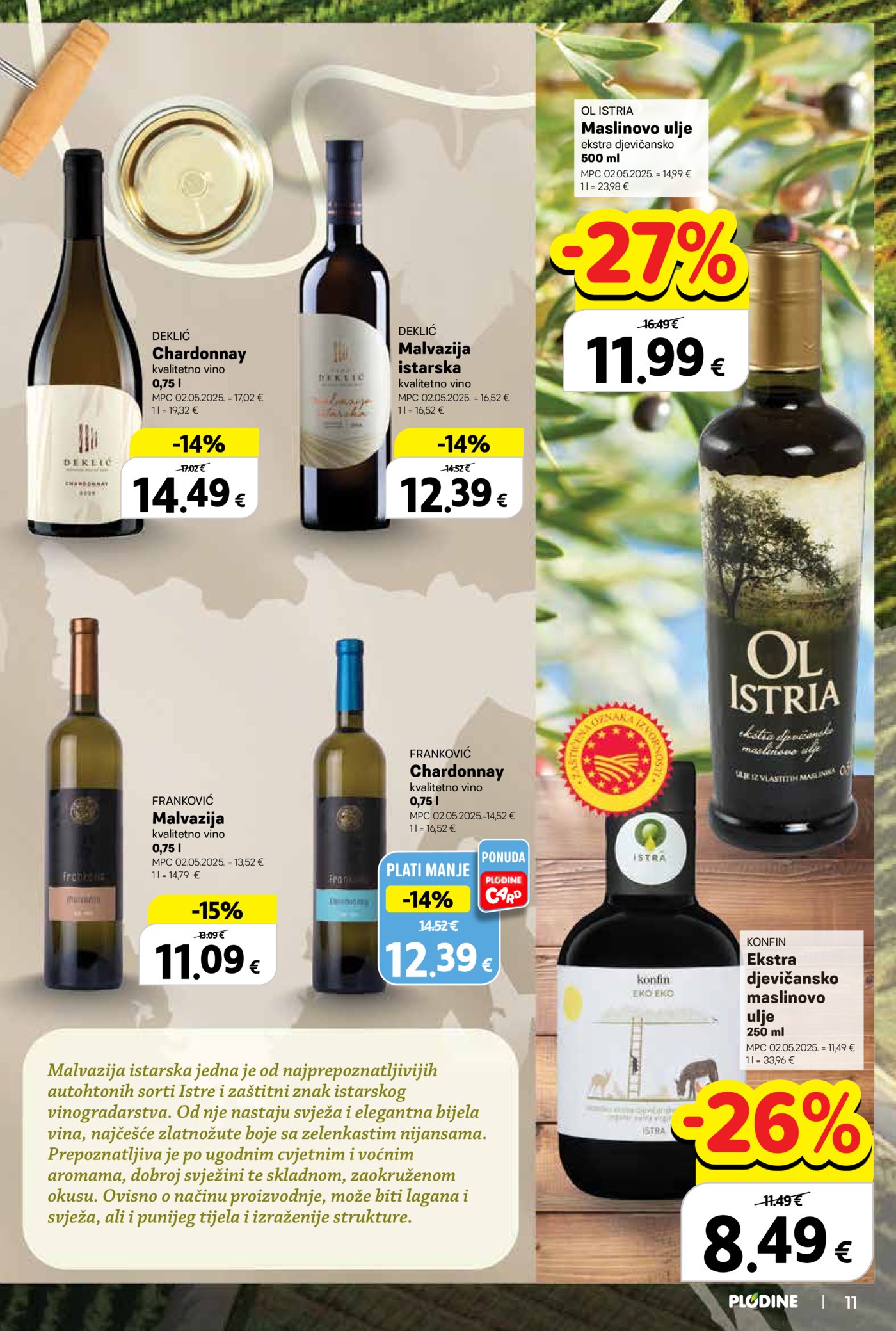 Plodine katalog Vinski putopis 24.09. - 07.10.2026.