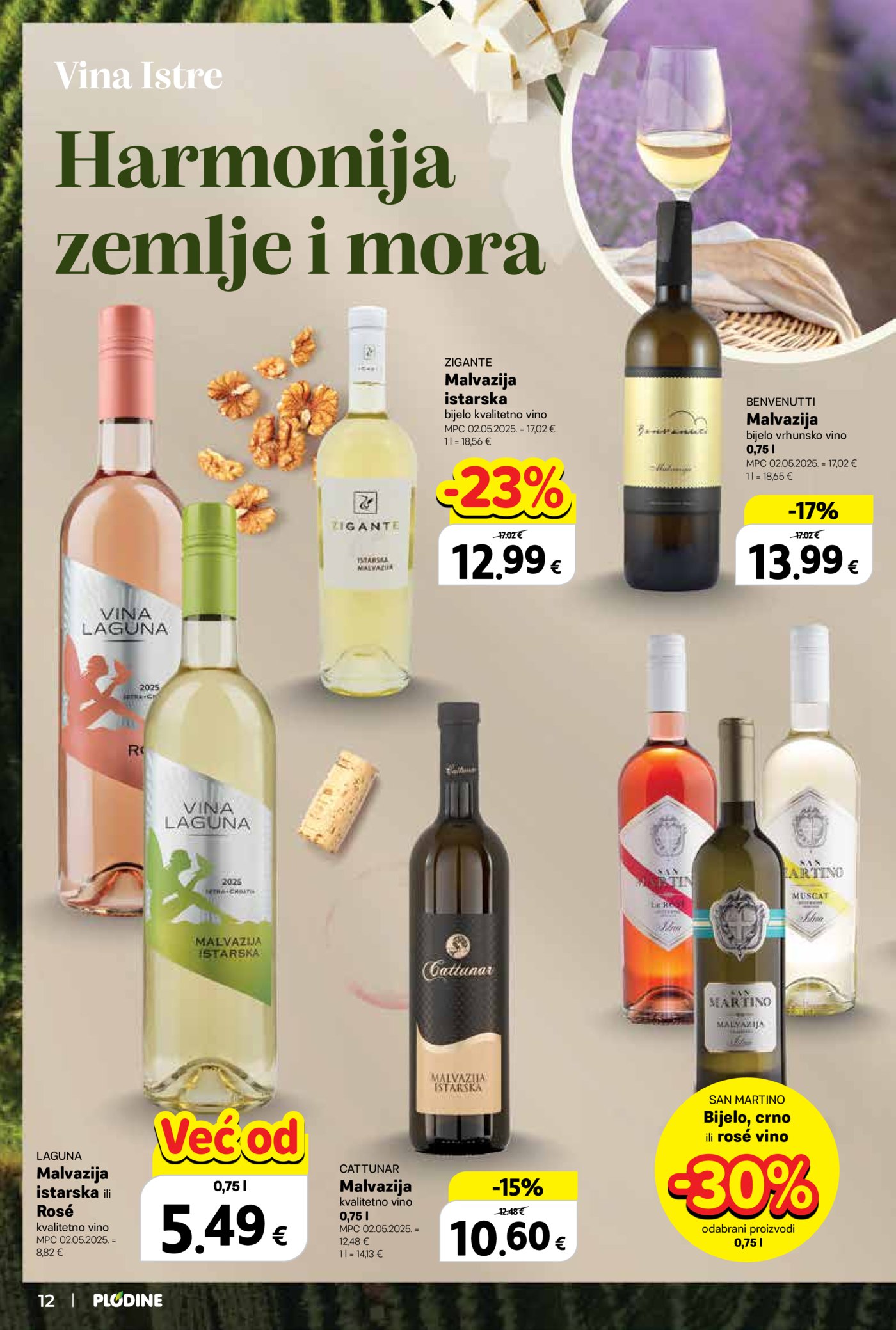 Plodine katalog Vinski putopis 24.09. - 07.10.2026.