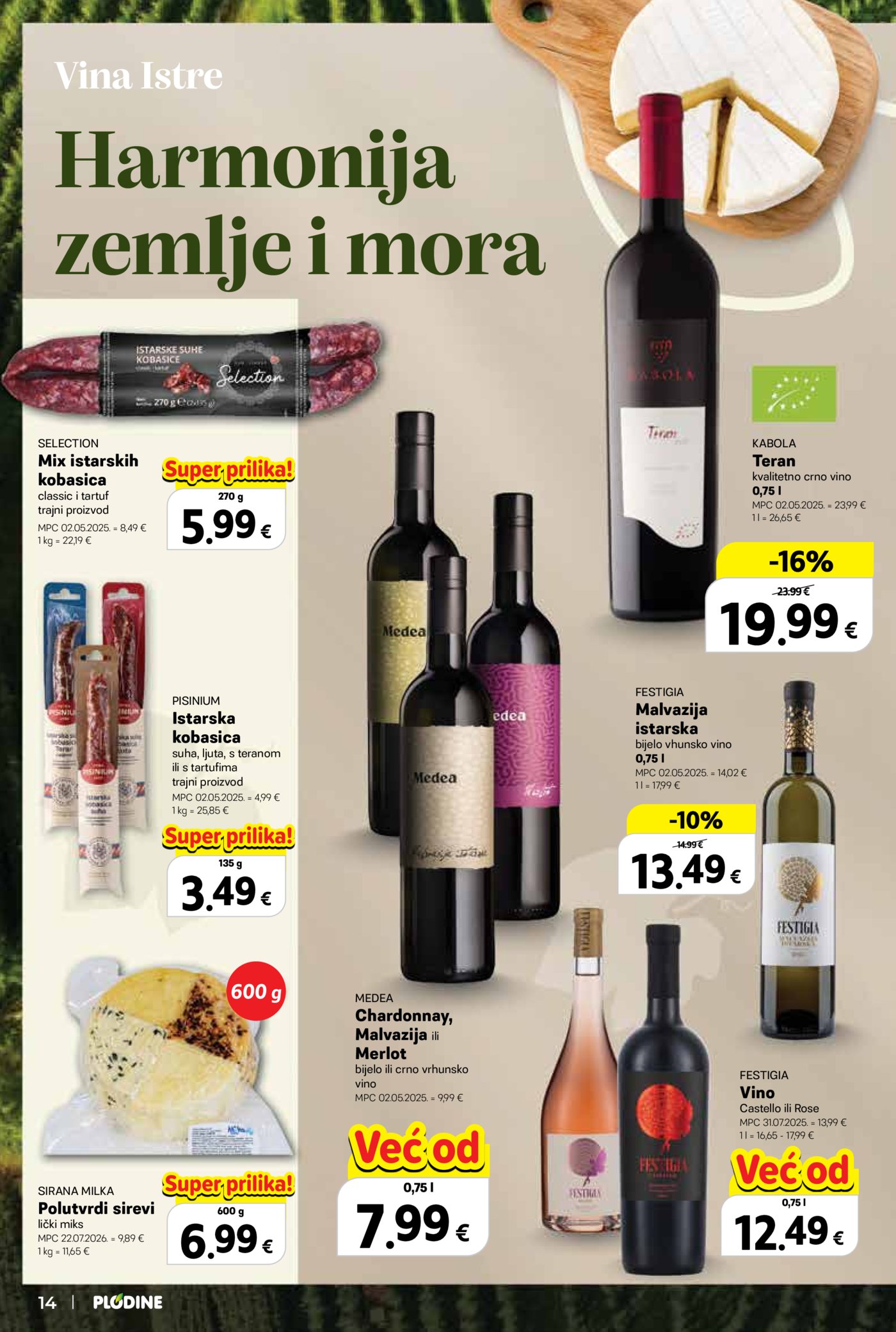 Plodine katalog Vinski putopis 24.09. - 07.10.2026.