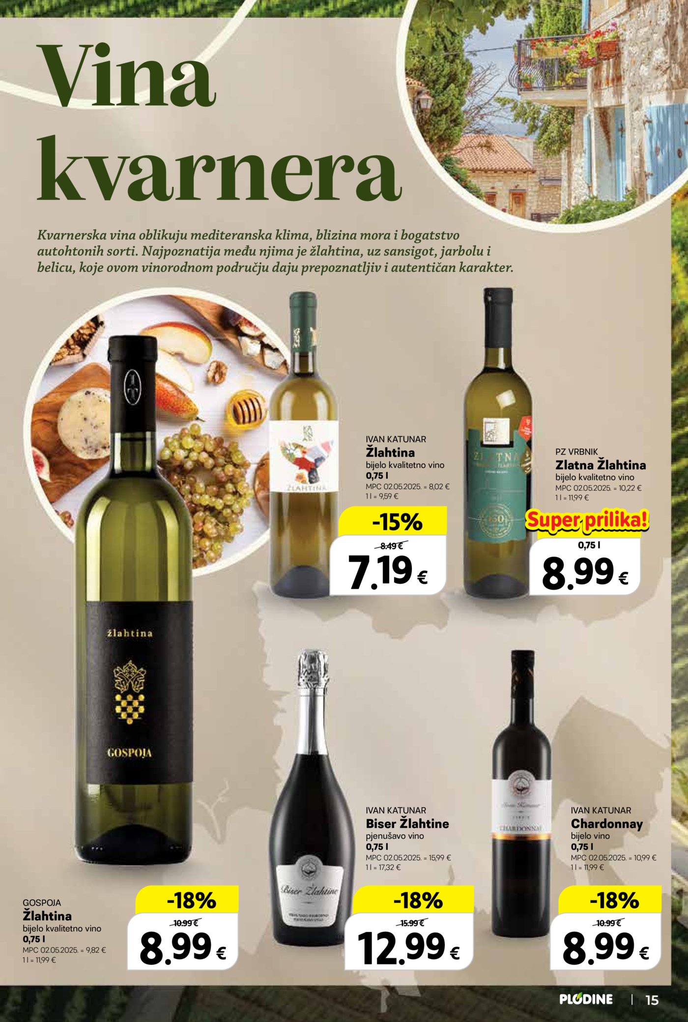 Plodine katalog Vinski putopis 24.09. - 07.10.2026.