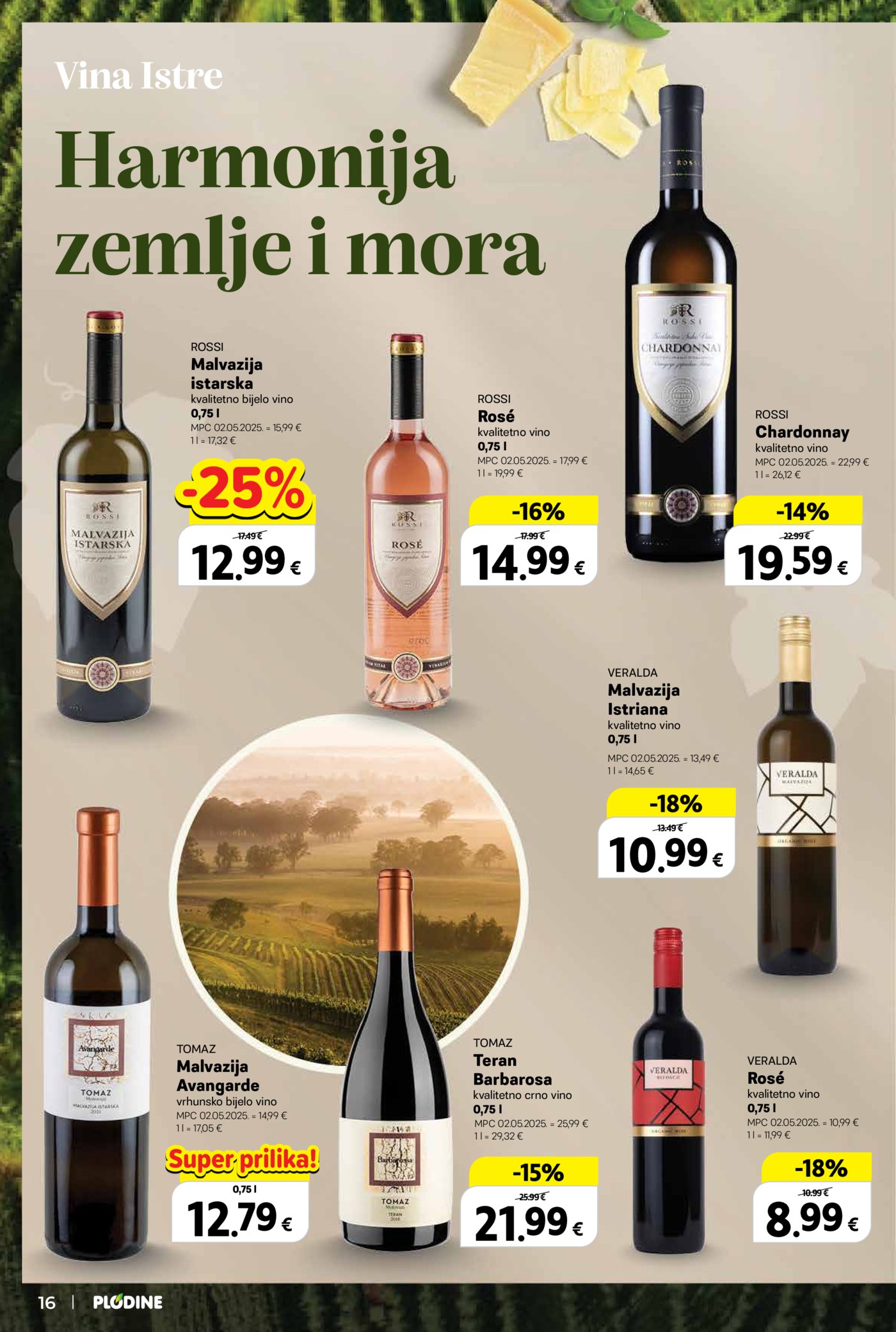 Plodine katalog Vinski putopis 24.09. - 07.10.2026.