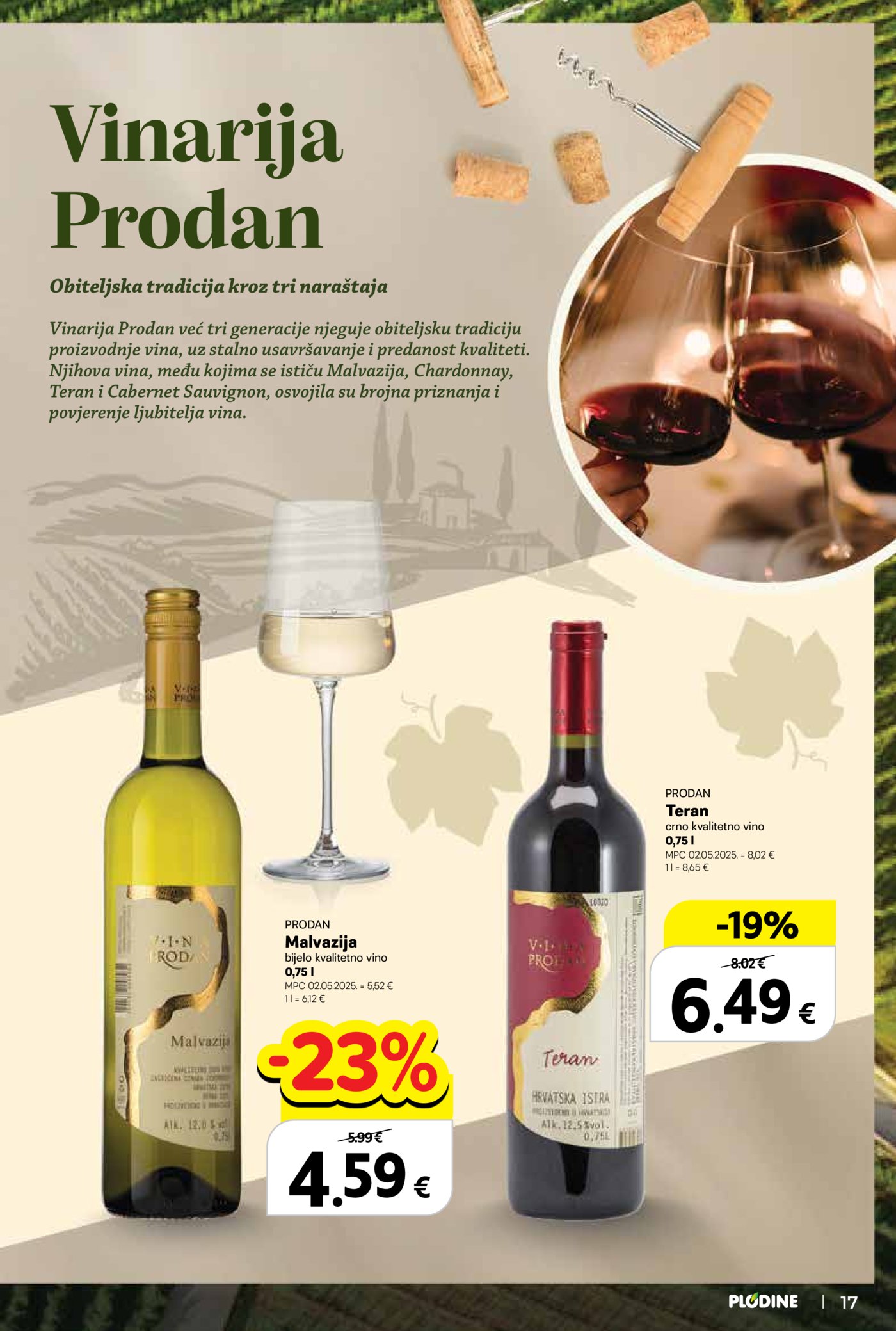 Plodine katalog Vinski putopis 24.09. - 07.10.2026.
