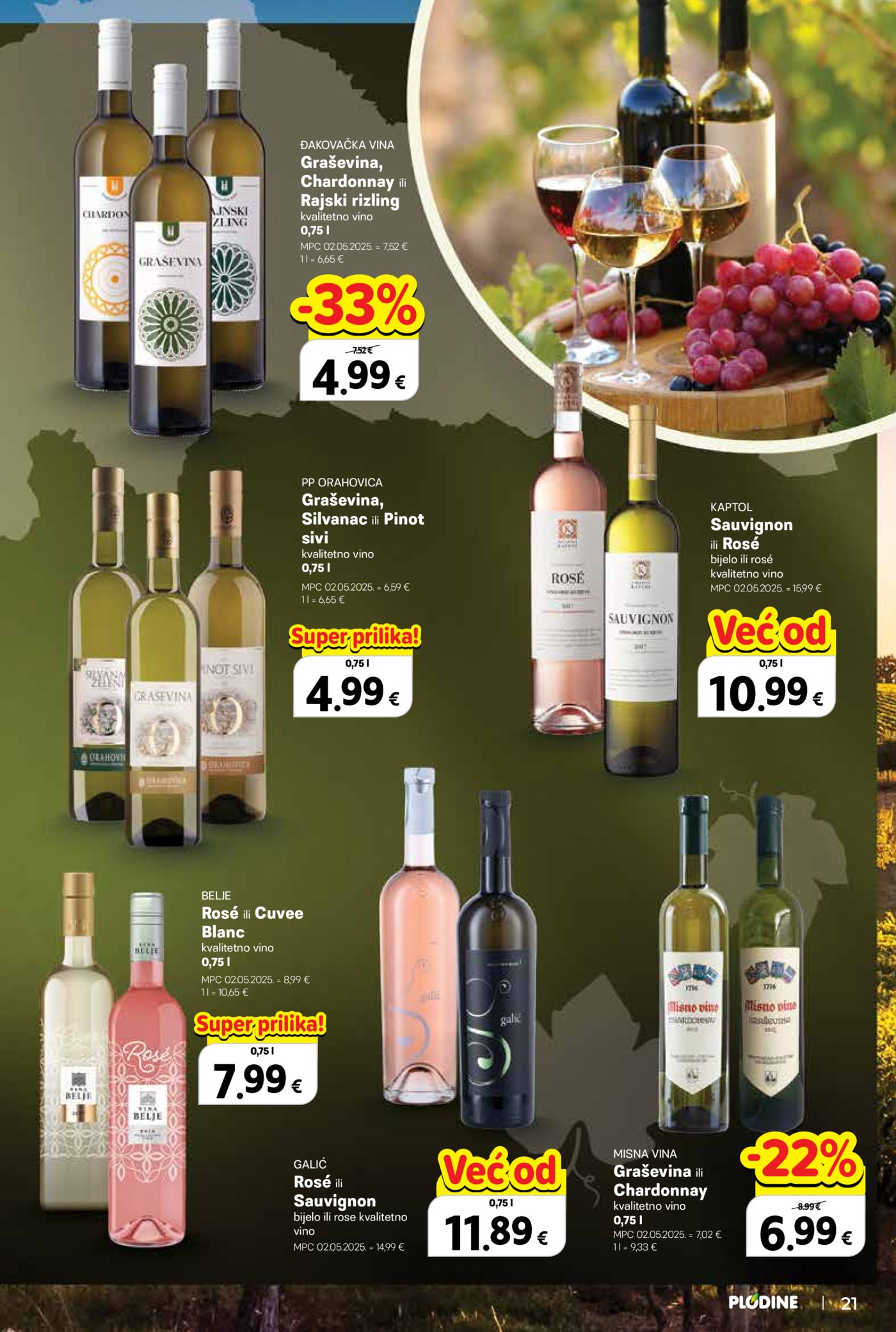 Plodine katalog Vinski putopis 24.09. - 07.10.2026.