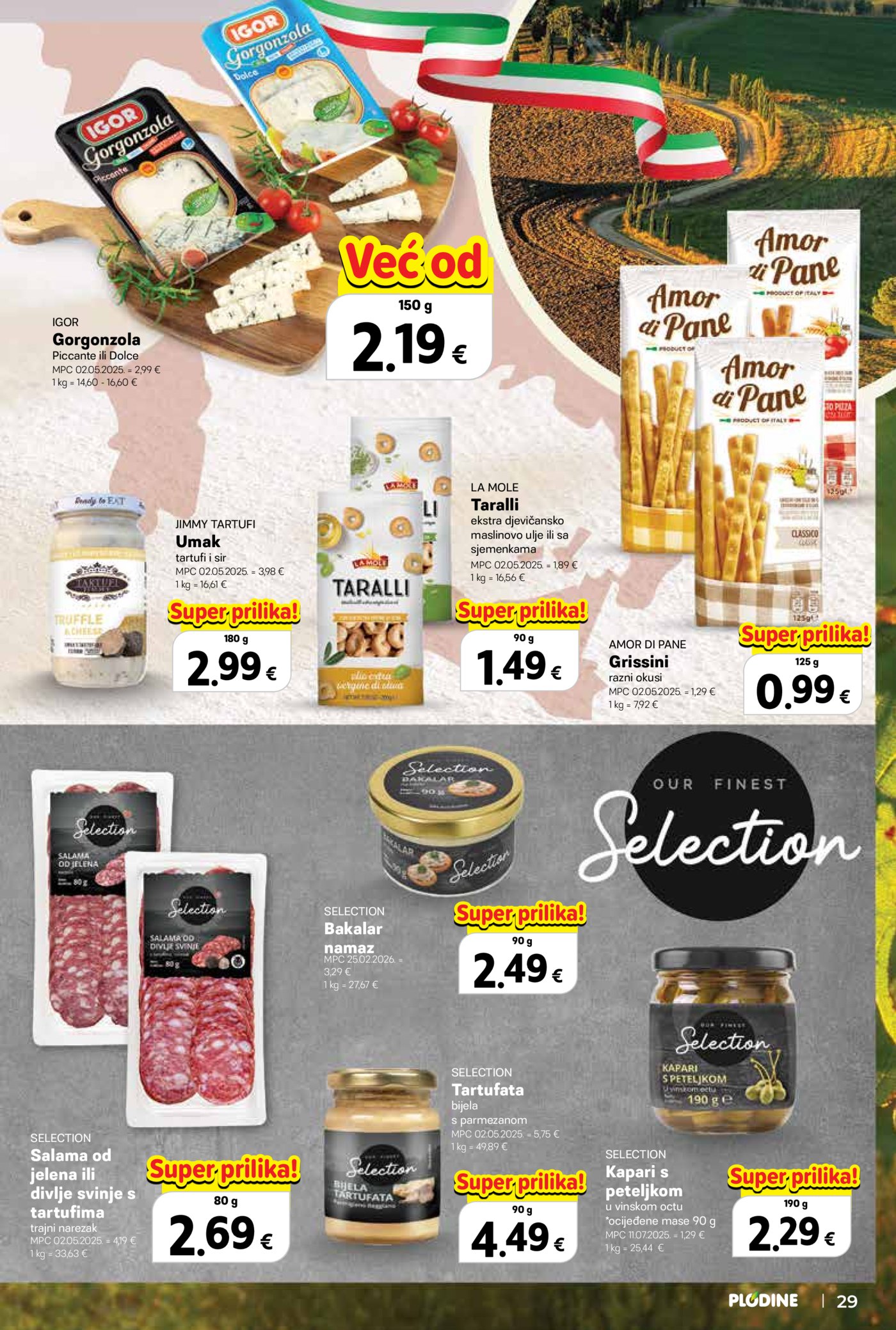 Plodine katalog Vinski putopis 24.09. - 07.10.2026.