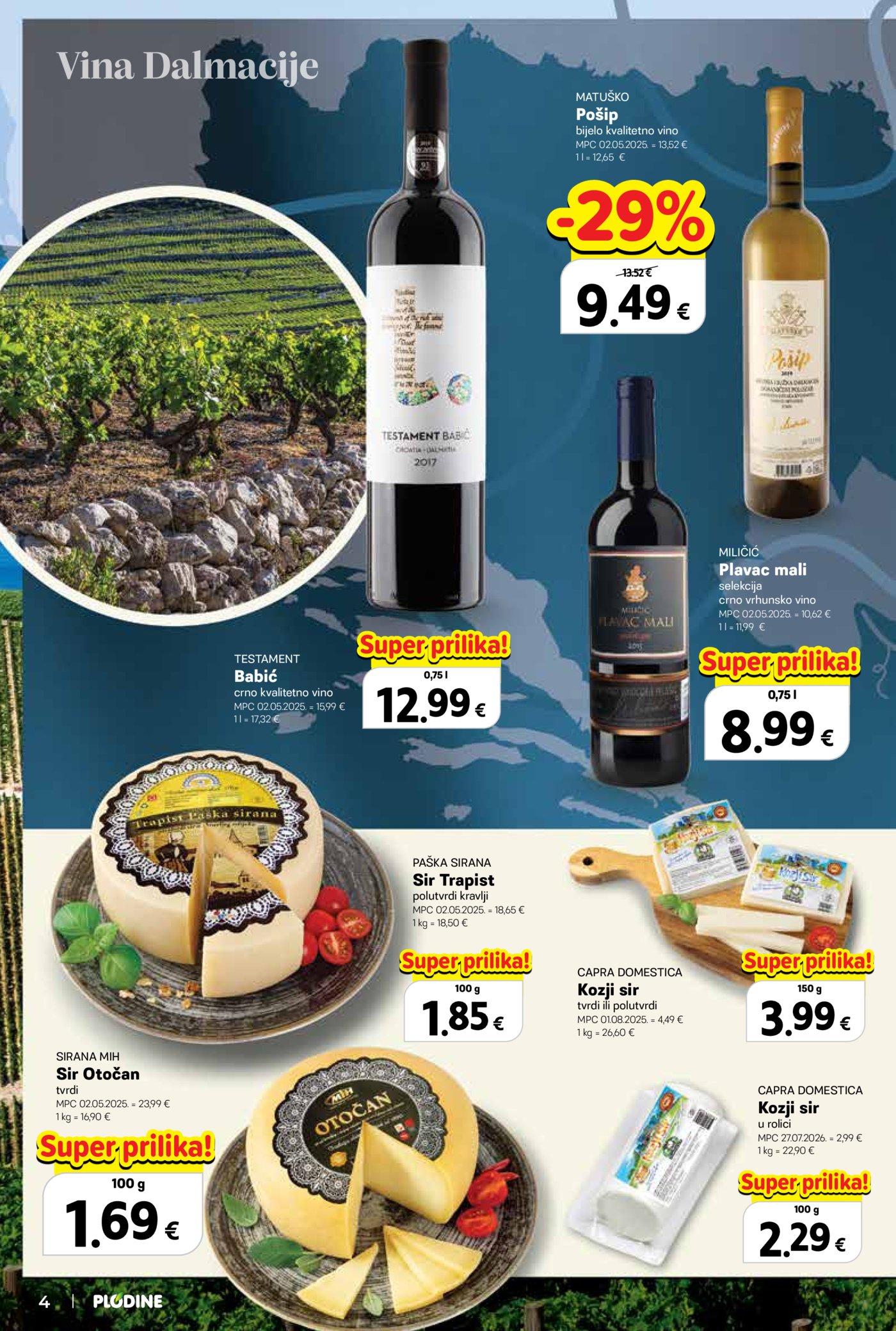 Plodine katalog Vinski putopis 24.09. - 07.10.2026.