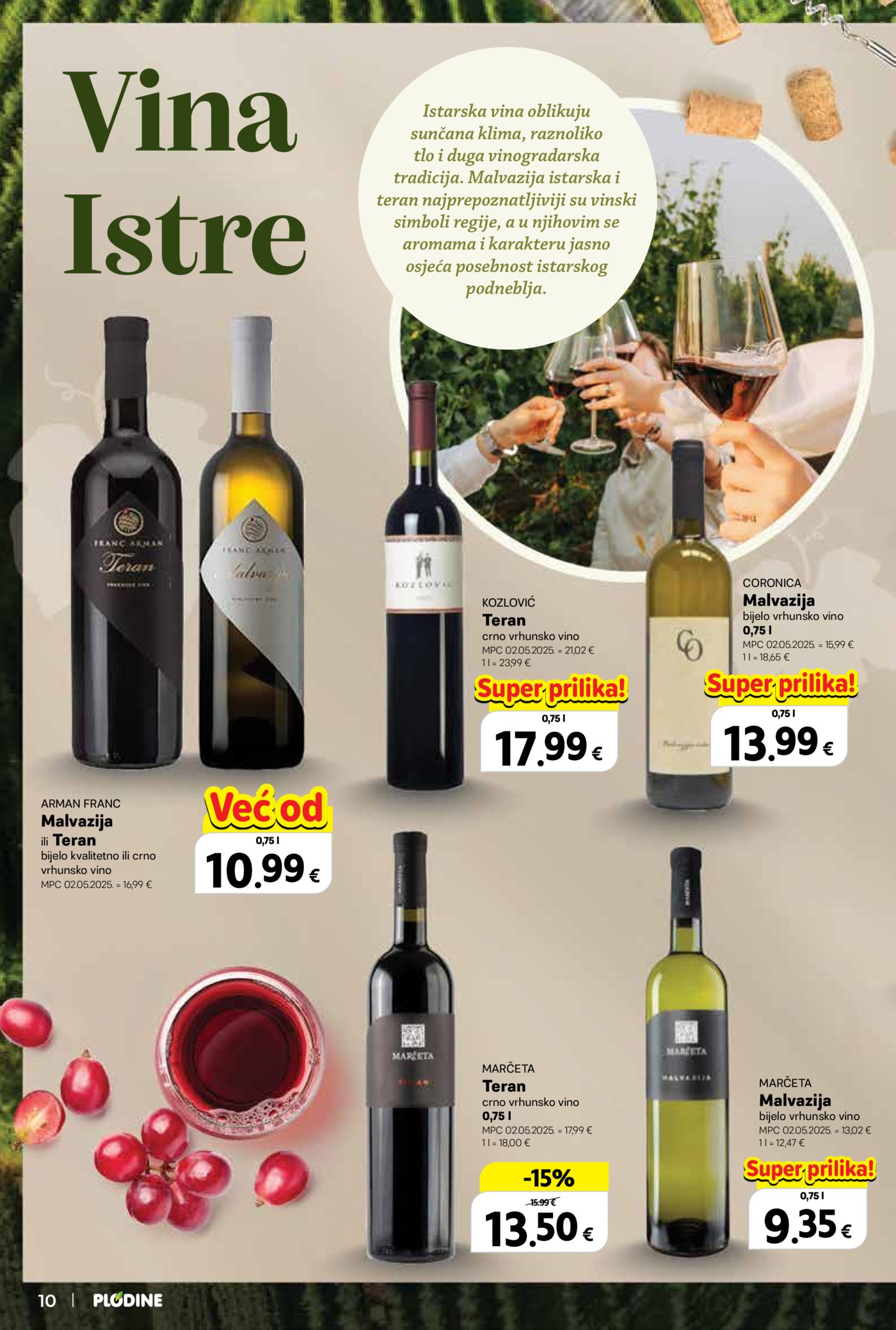 Plodine katalog Vinski putopis 24.09. - 07.10.2026.