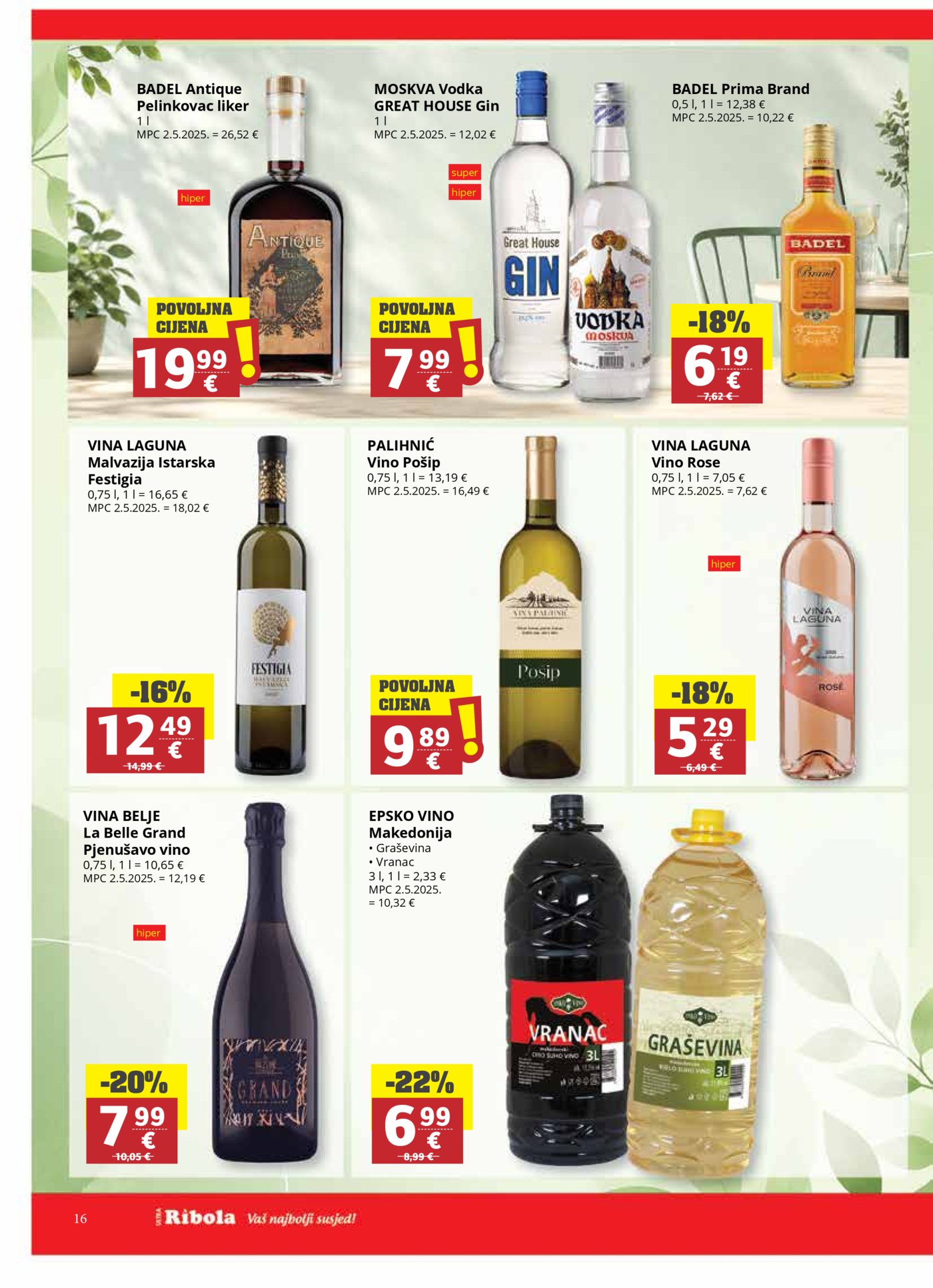 Ribola katalog Akcija 16.09.-22.09.2026.