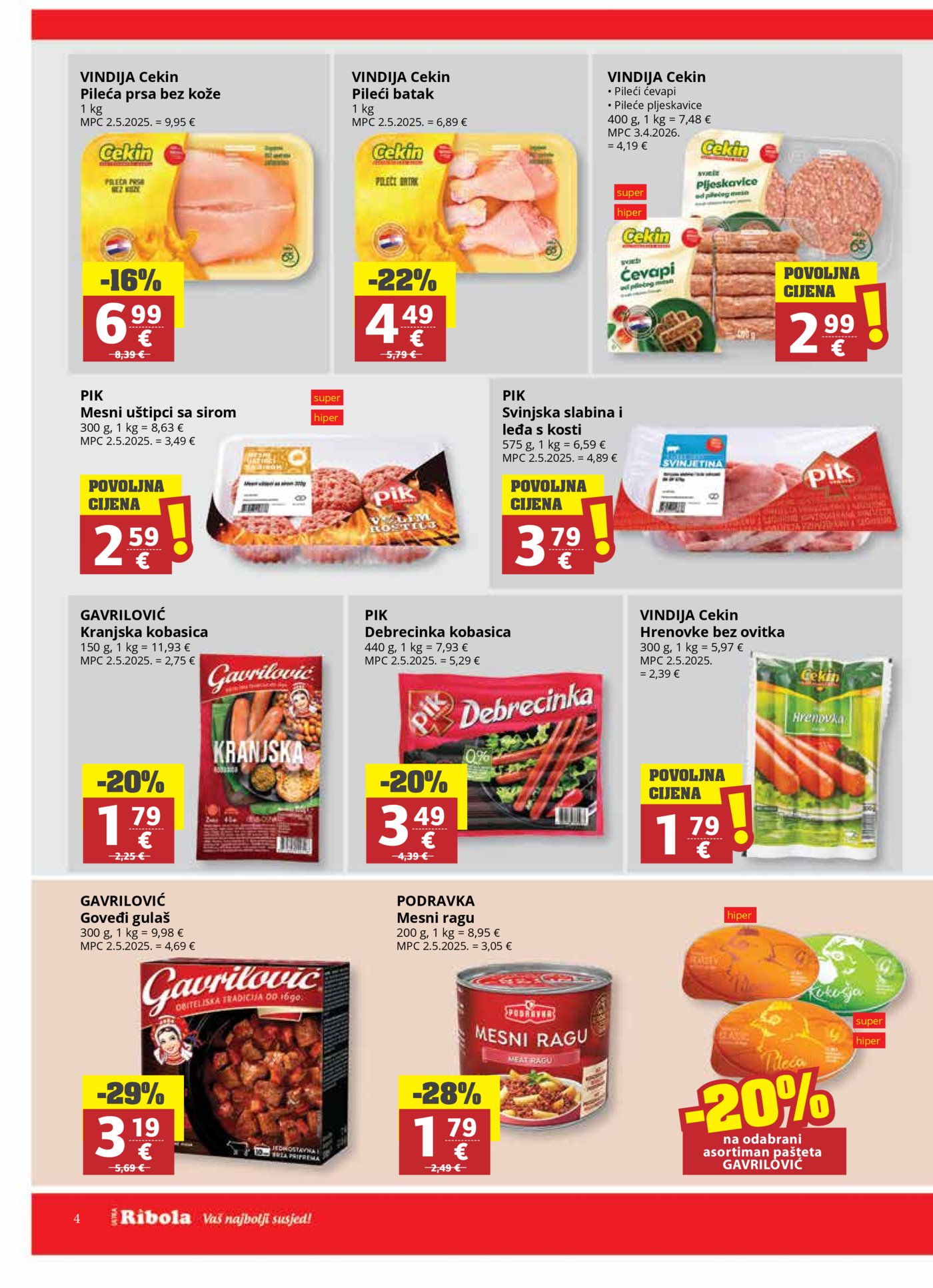 Ribola katalog Akcija 16.09.-22.09.2026.